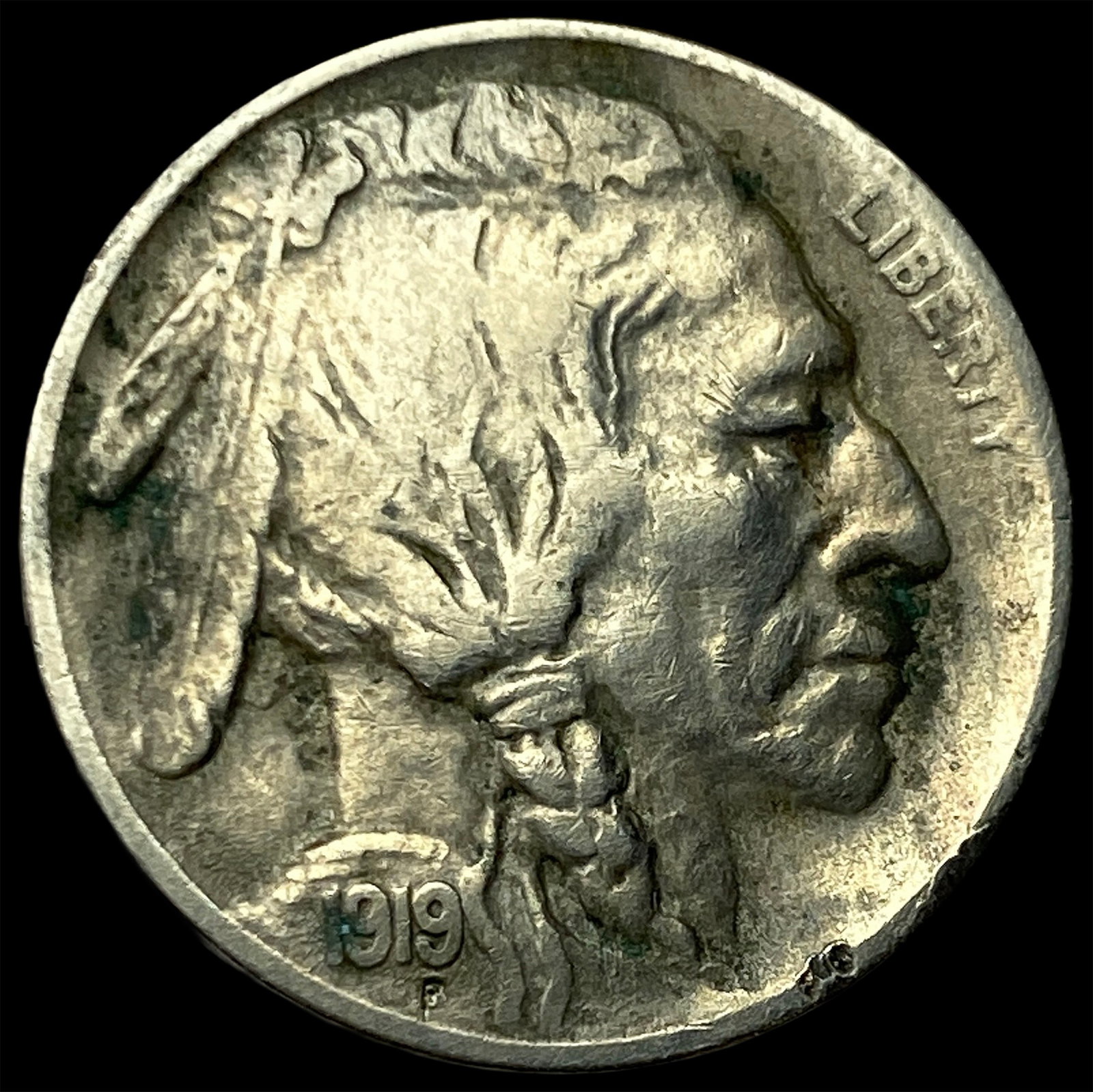 1919-S Buffalo Nickel LIGHTLY CIRCULATED (1 of 2)