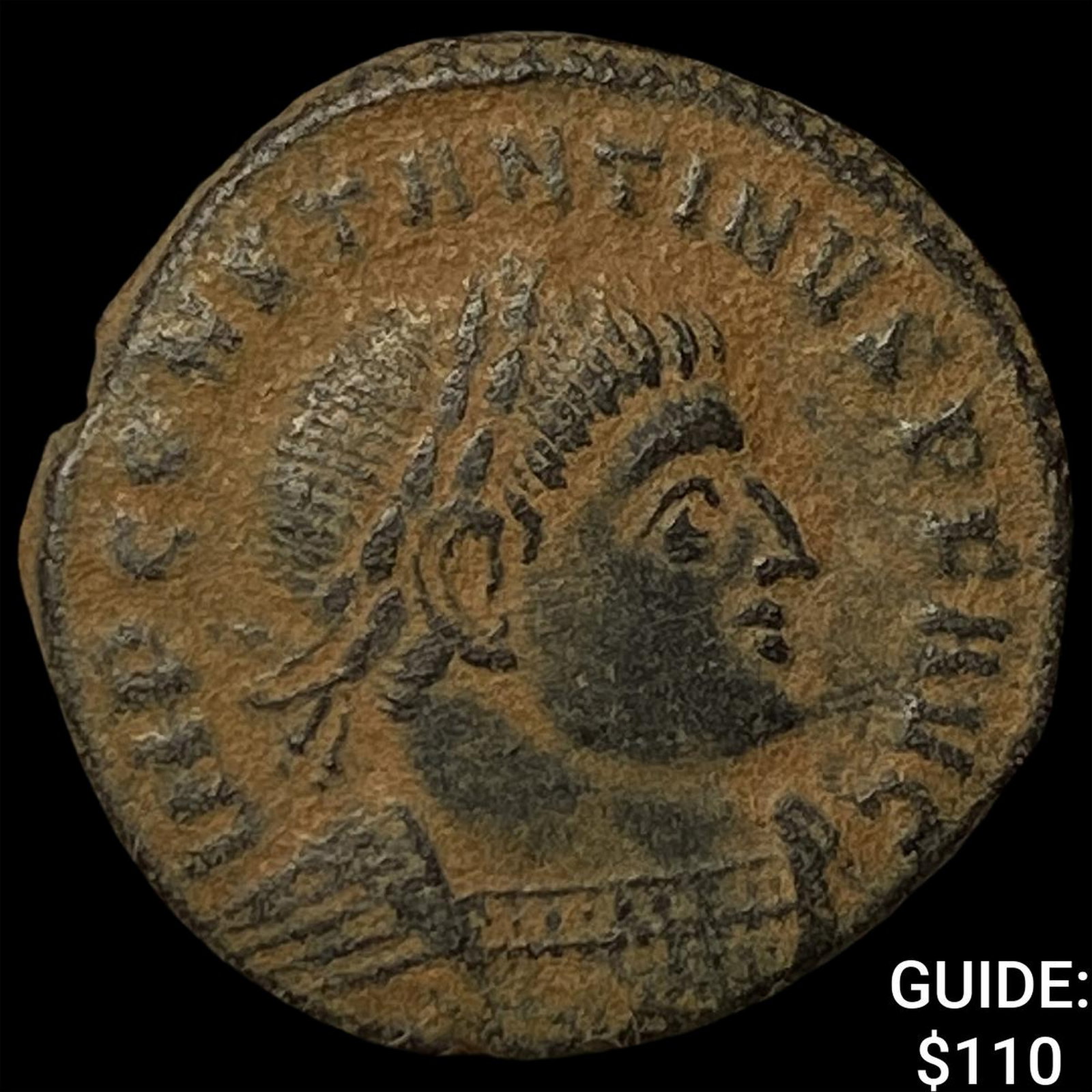 Constantine I 307-337 AD Bronze Follis (1 of 2)
