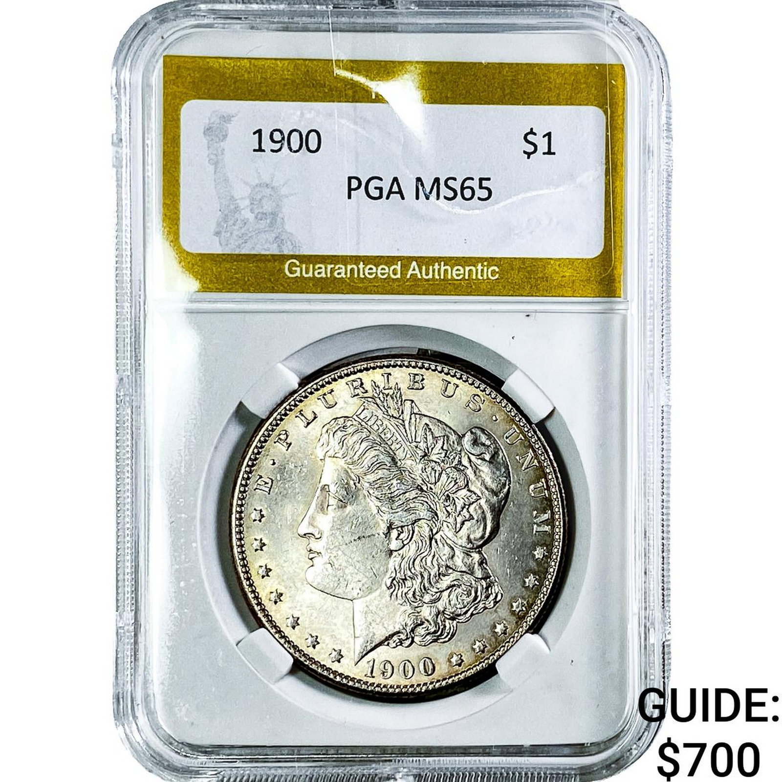 1900 Morgan Silver Dollar PGA MS65 (1 of 2)