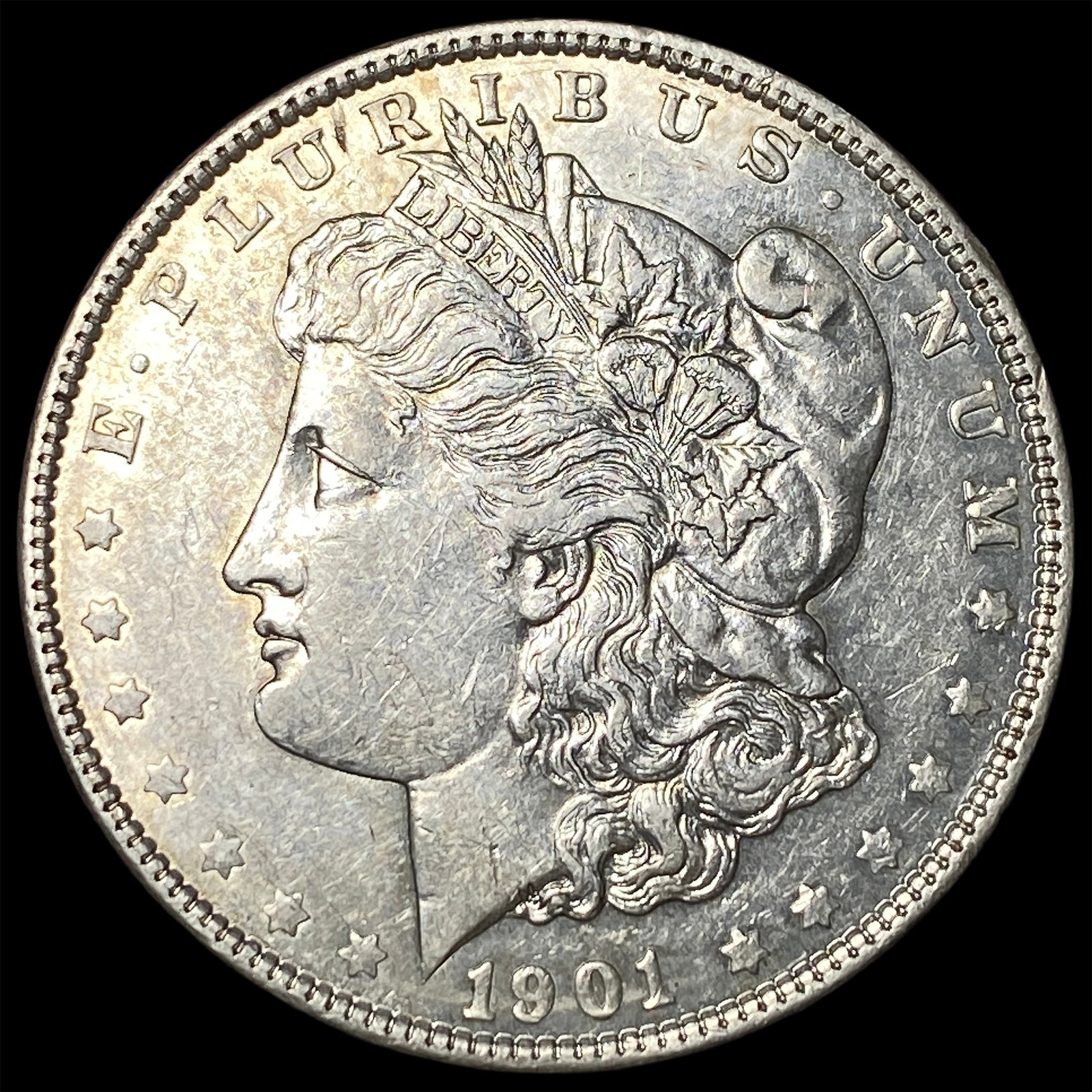 1901 Morgan Silver Dollar CLOSELY UNCIRCULATED (1 of 2)