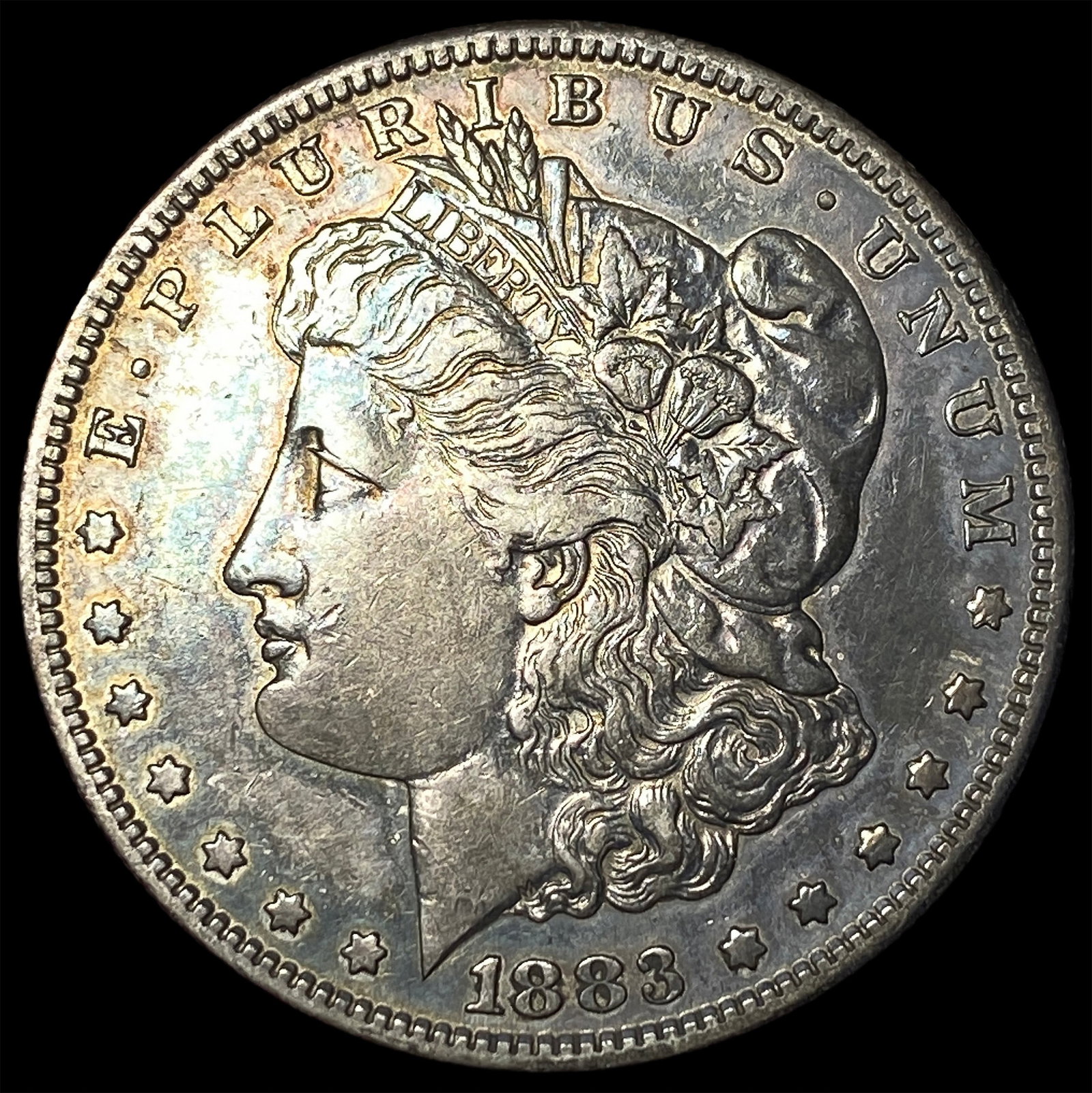1883-S Silver Morgan Dollar NEARLY UNCIRCULATED: 1883-S Silver Morgan Dollar NEARLY UNCIRCULATED