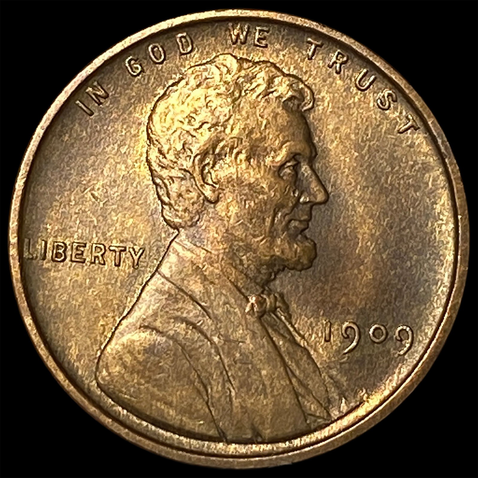 1909 V.D.B. Lincoln Wheat Cent CHOICE BU (1 of 2)