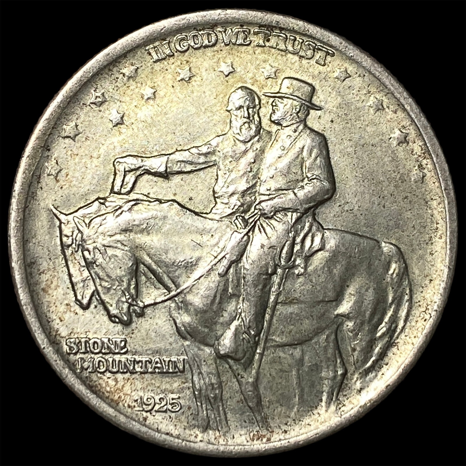 1925 Stone Mountain Silver Half Dollar CLOSELY UNCIRCULATED (1 of 2)