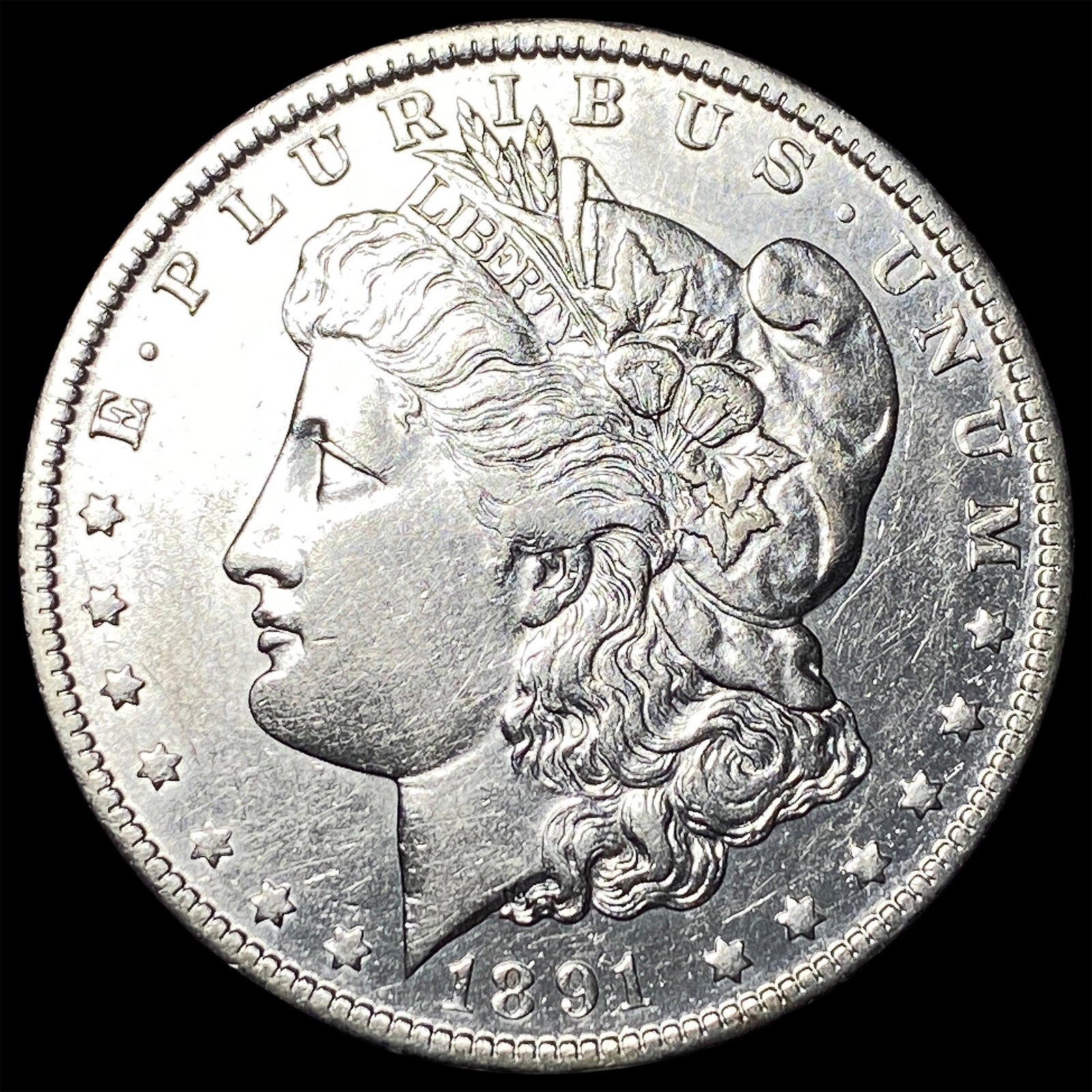 1891-O Silver Morgan Dollar CHOICE AU: 1891-O Silver Morgan Dollar CHOICE AU
