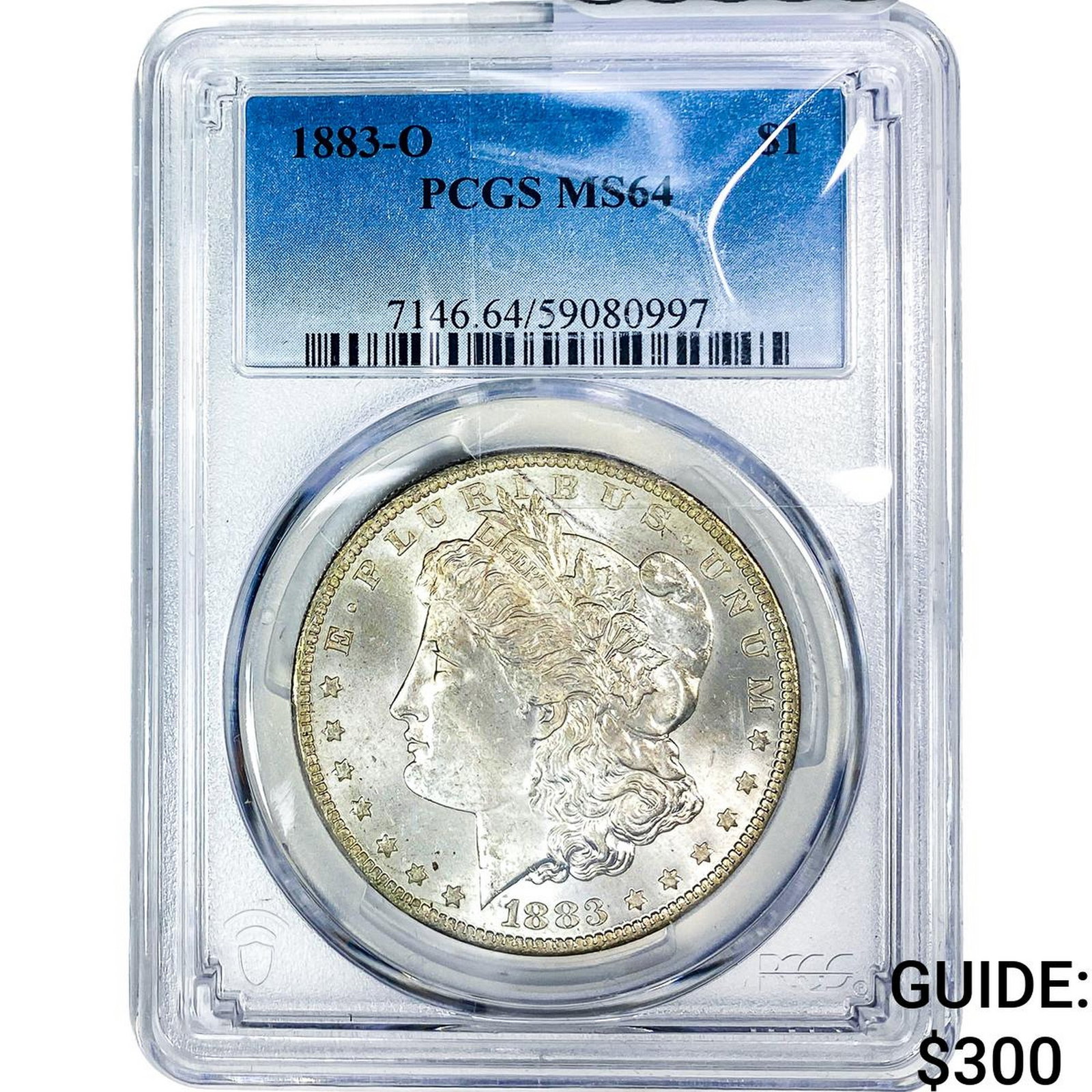 1883-O Morgan Silver Dollar PCGS MS64: 1883-O Morgan Silver Dollar PCGS MS64