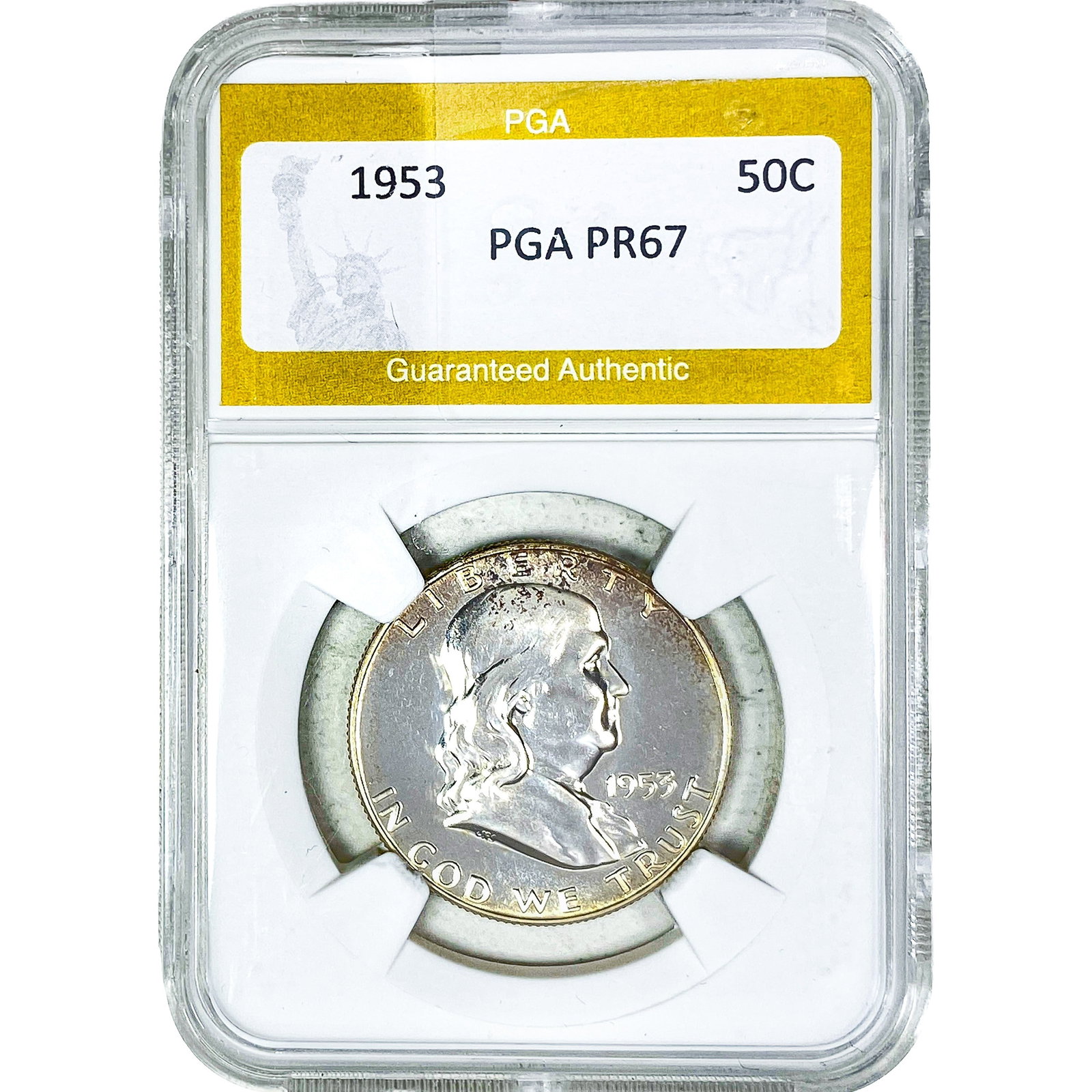 1953 Franklin Half Dollar PGA PR67 (1 of 2)