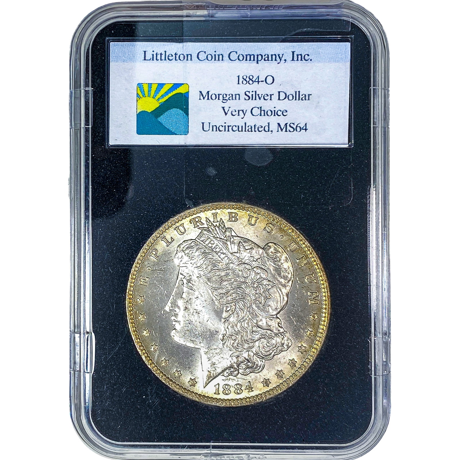1884-O Morgan Silver Dollar MS64: 1884-O Morgan Silver Dollar MS64