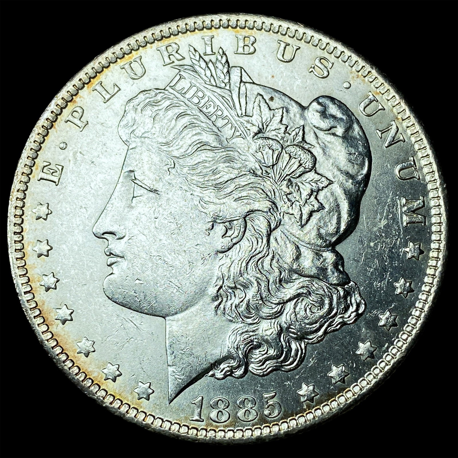 1885-O Silver Morgan Dollar CHOICE BU: 1885-O Silver Morgan Dollar CHOICE BU