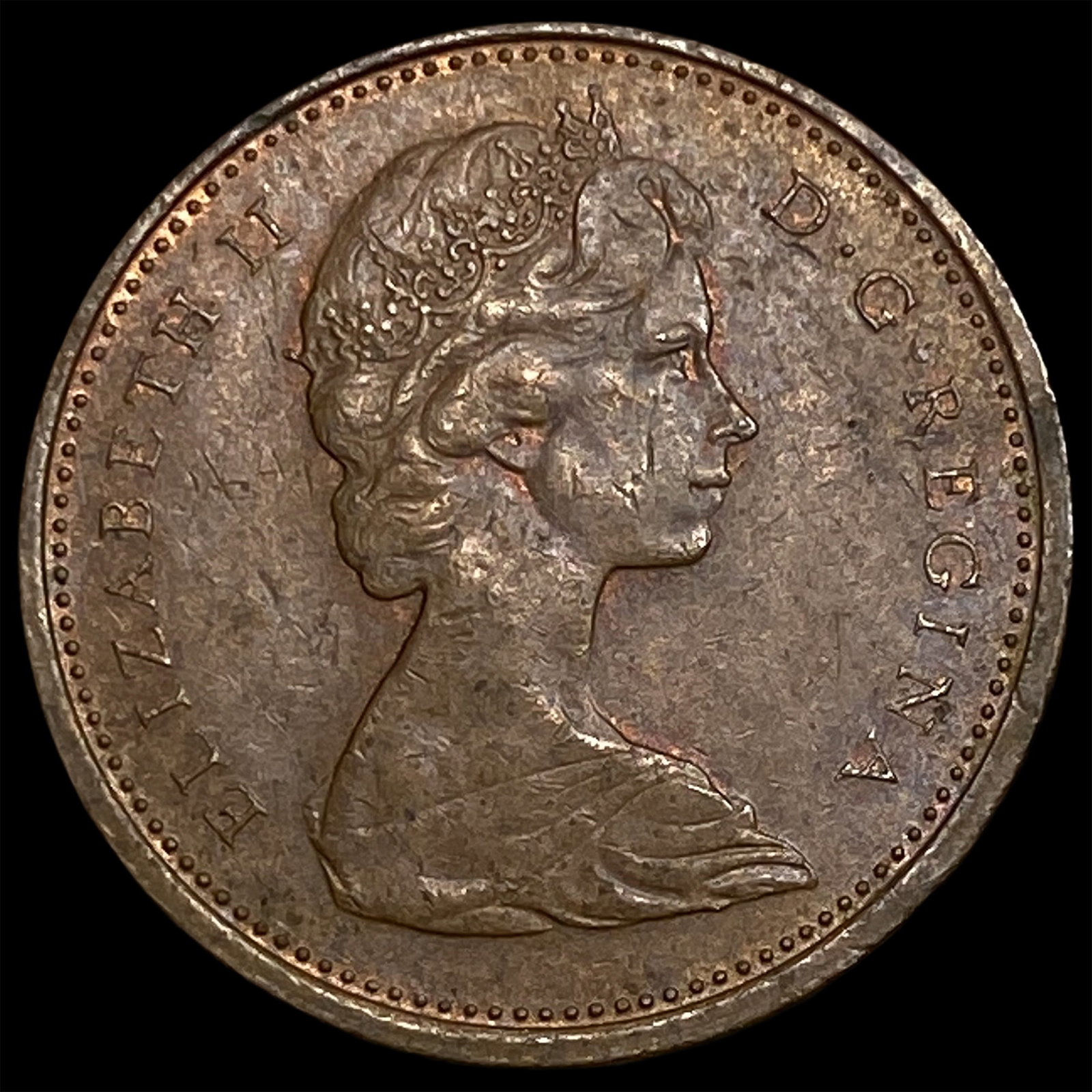 1970 Canada Copper 1 Cent (1 of 2)