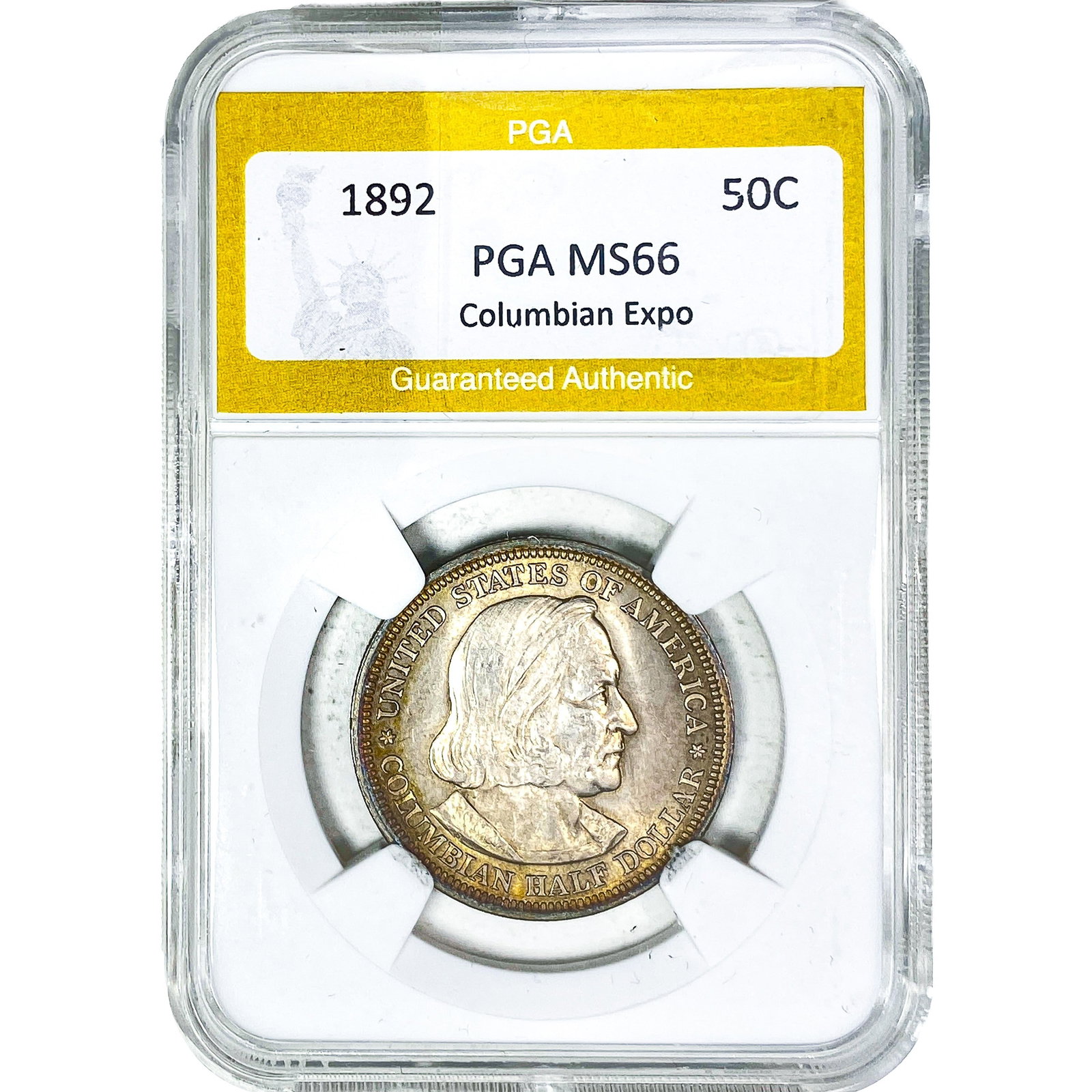 1892 Columbia Half Dollar PGA MS66 (1 of 2)