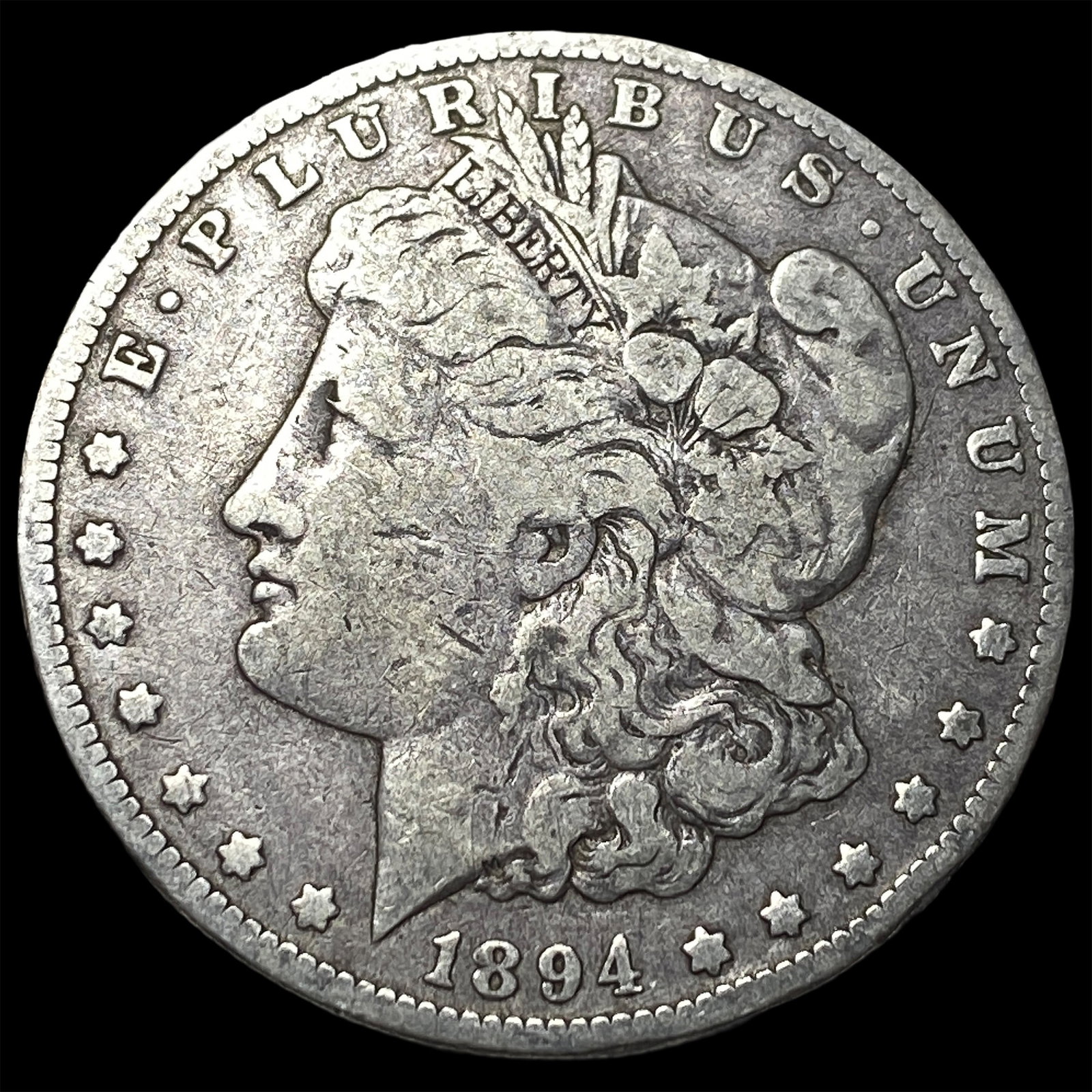 1894-O Silver Morgan Dollar LIGHTLY CIRCULATED: 1894-O Silver Morgan Dollar LIGHTLY CIRCULATED