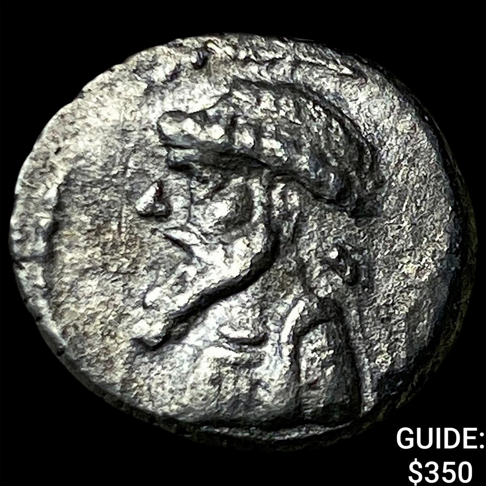 Elymais Kamnaskires V 54-32 BC Silver Hemidrachm: Elymais Kamnaskires V 54-32 BC Silver Hemidrachm
