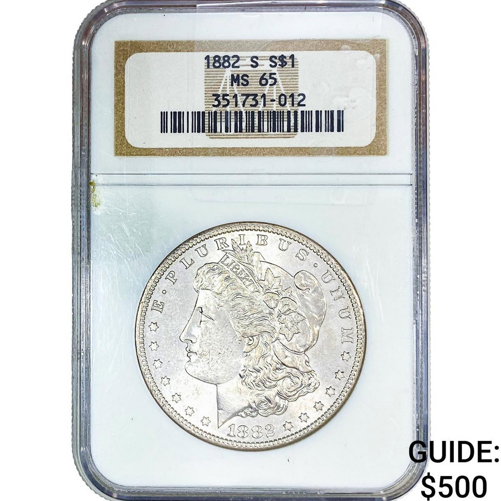 1882-S Morgan Silver Dollar NGC MS65 (1 of 2)