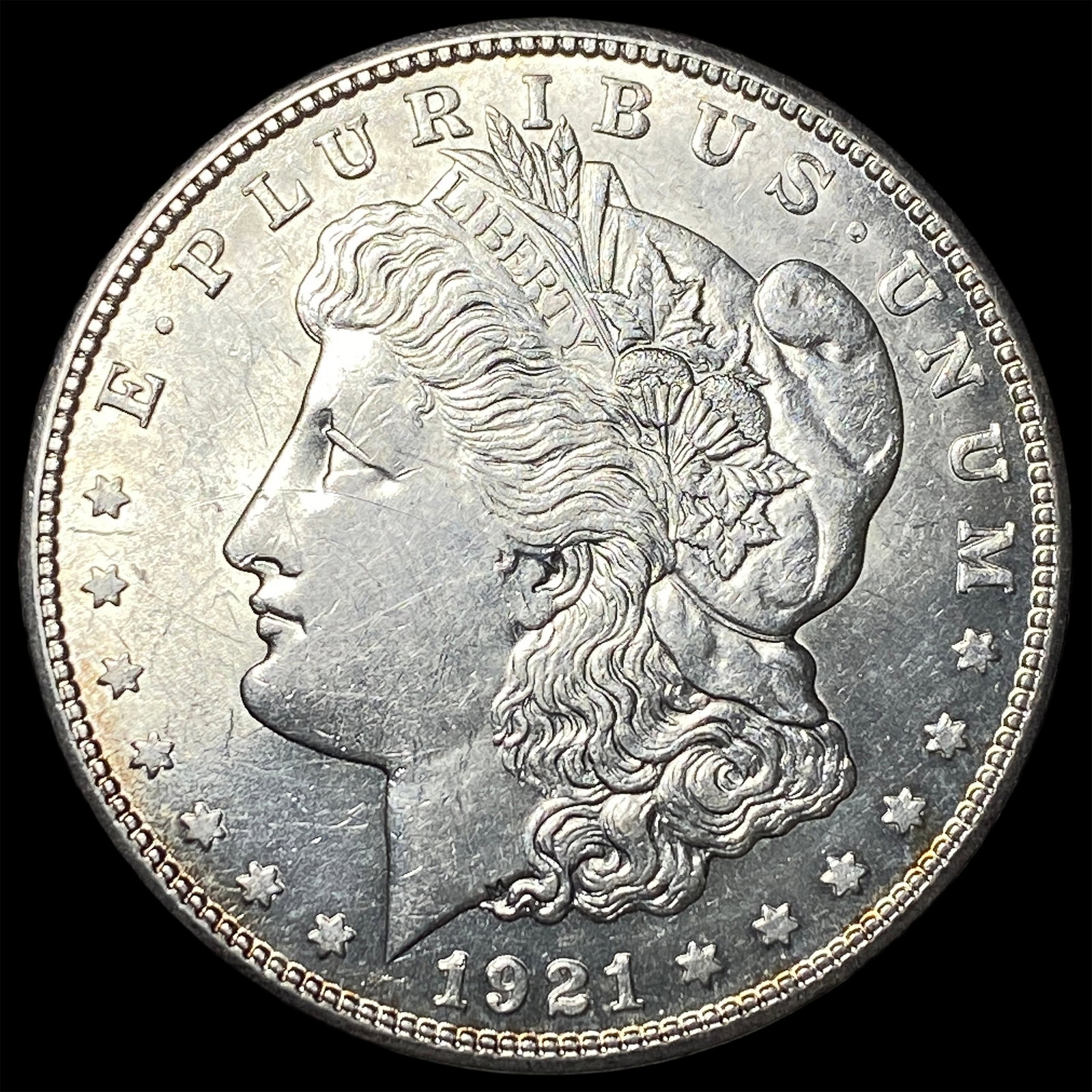 1921 Morgan Silver Dollar UNCIRCULATED: 1921 Morgan Silver Dollar UNCIRCULATED