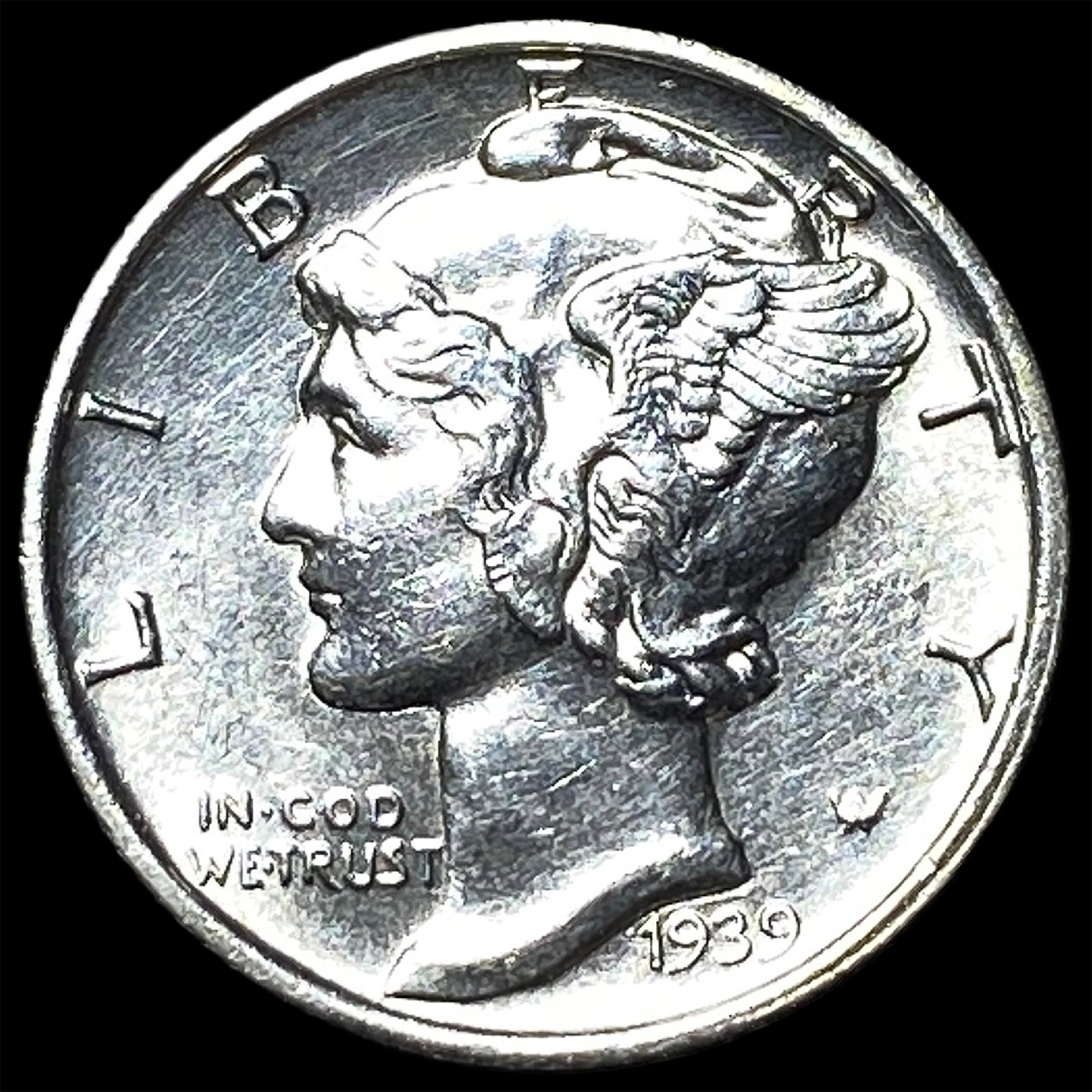 1939 Mercury Dime UNCIRCULATED: 1939 Mercury Dime UNCIRCULATED