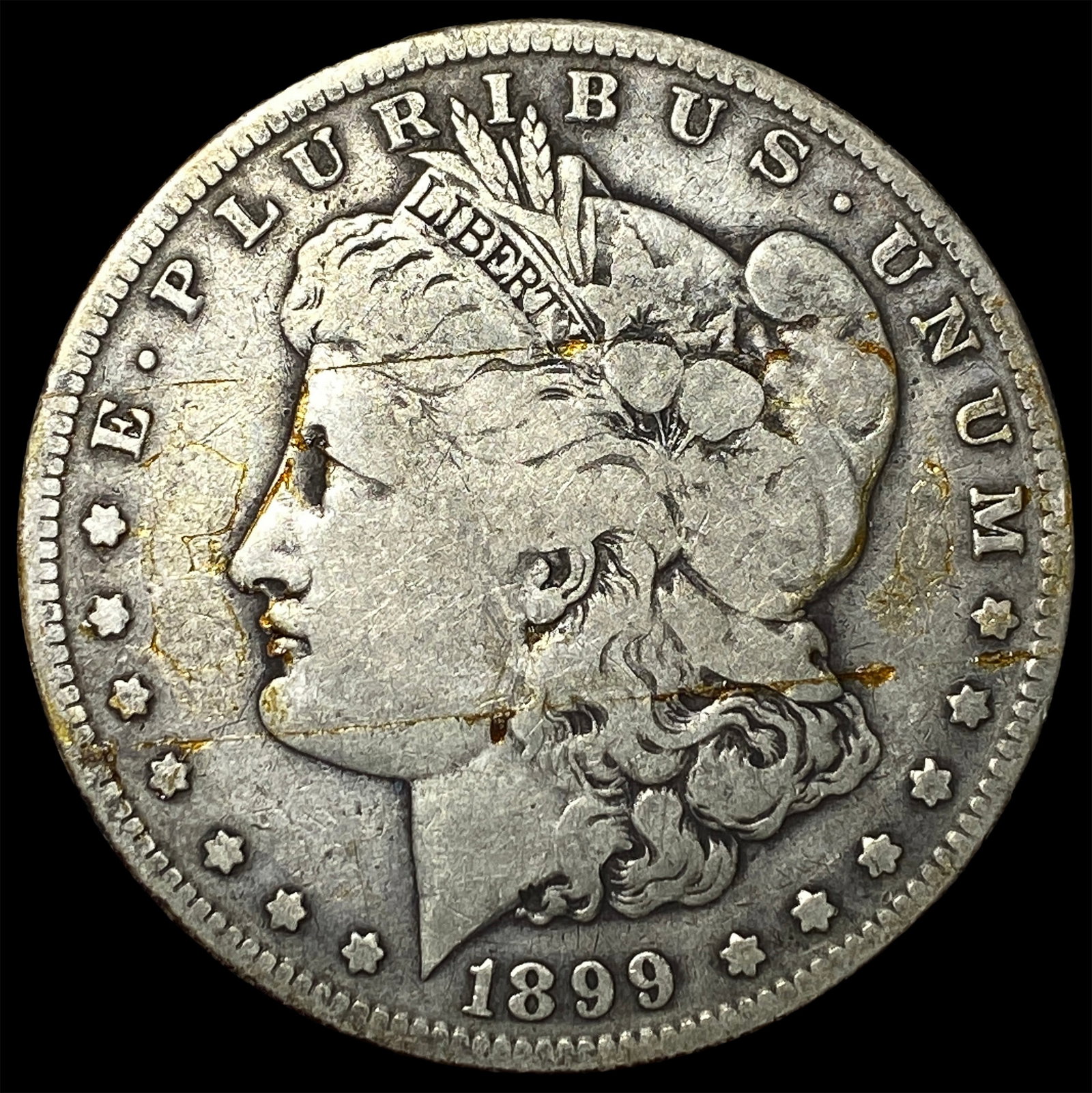 1899-S Silver Morgan Dollar NICELY CIRCULATED: 1899-S Silver Morgan Dollar NICELY CIRCULATED