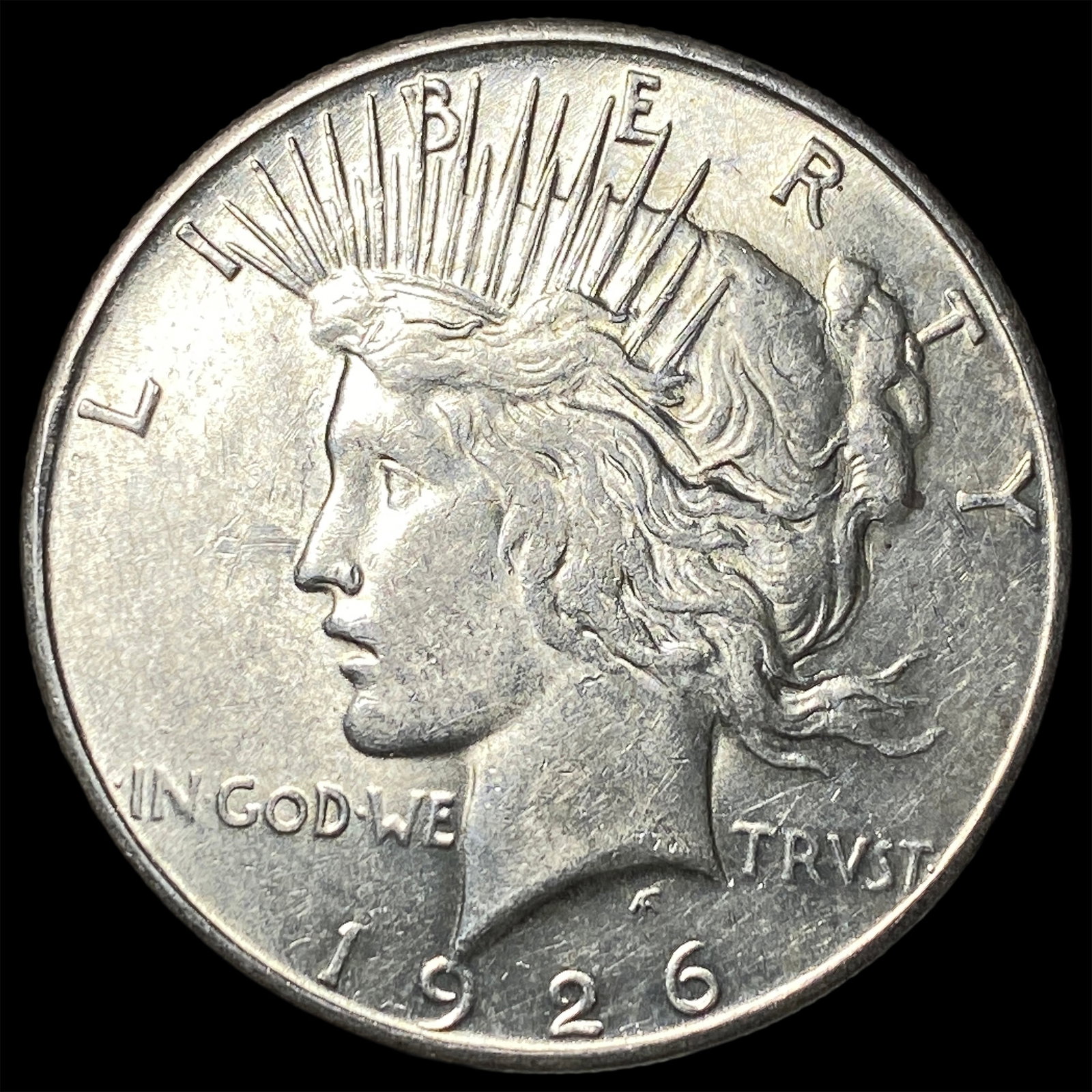 1926-S Peace Silver Dollar CHOICE AU (1 of 2)