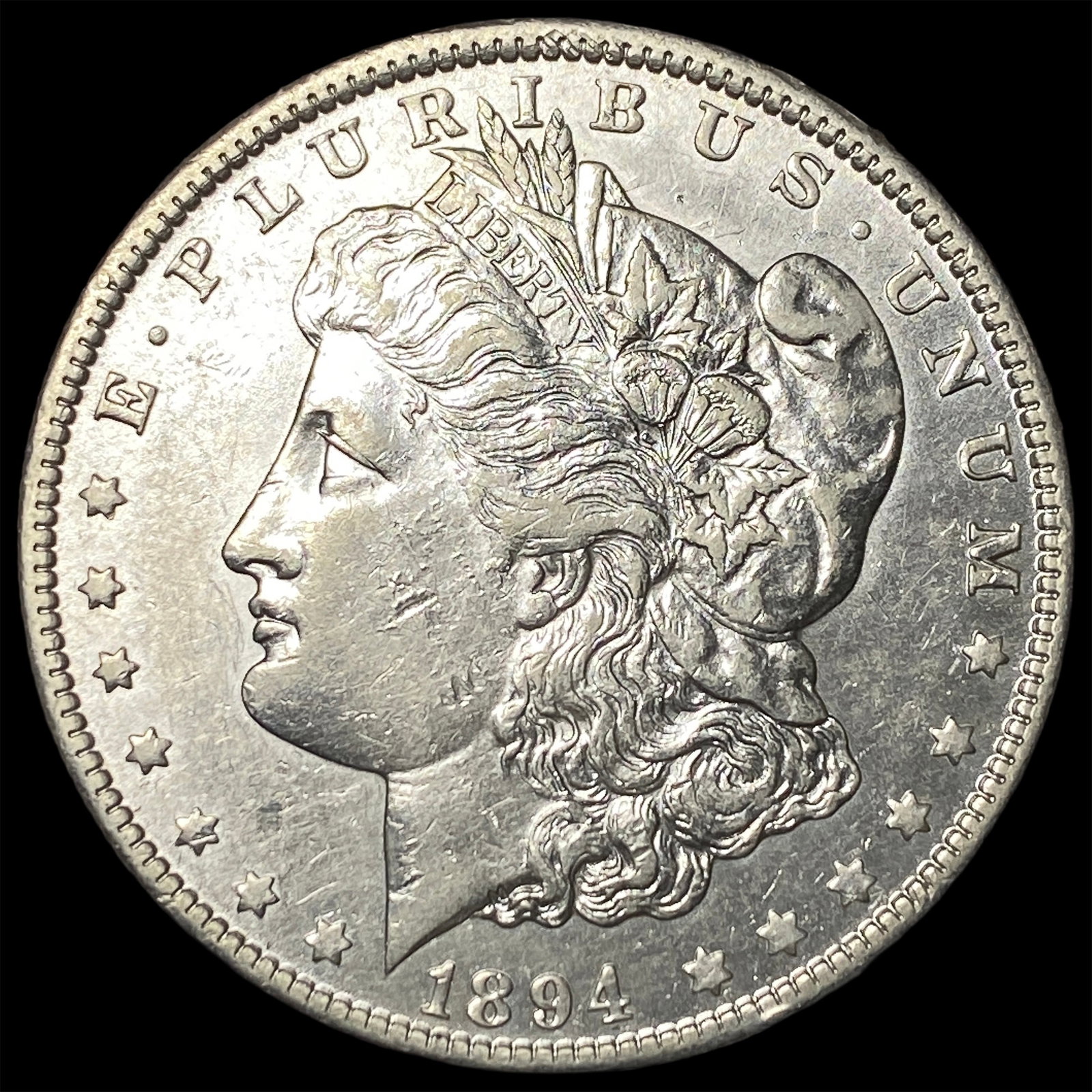 1894-O Silver Morgan Dollar CLOSELY UNCIRCULATED: 1894-O Silver Morgan Dollar CLOSELY UNCIRCULATED