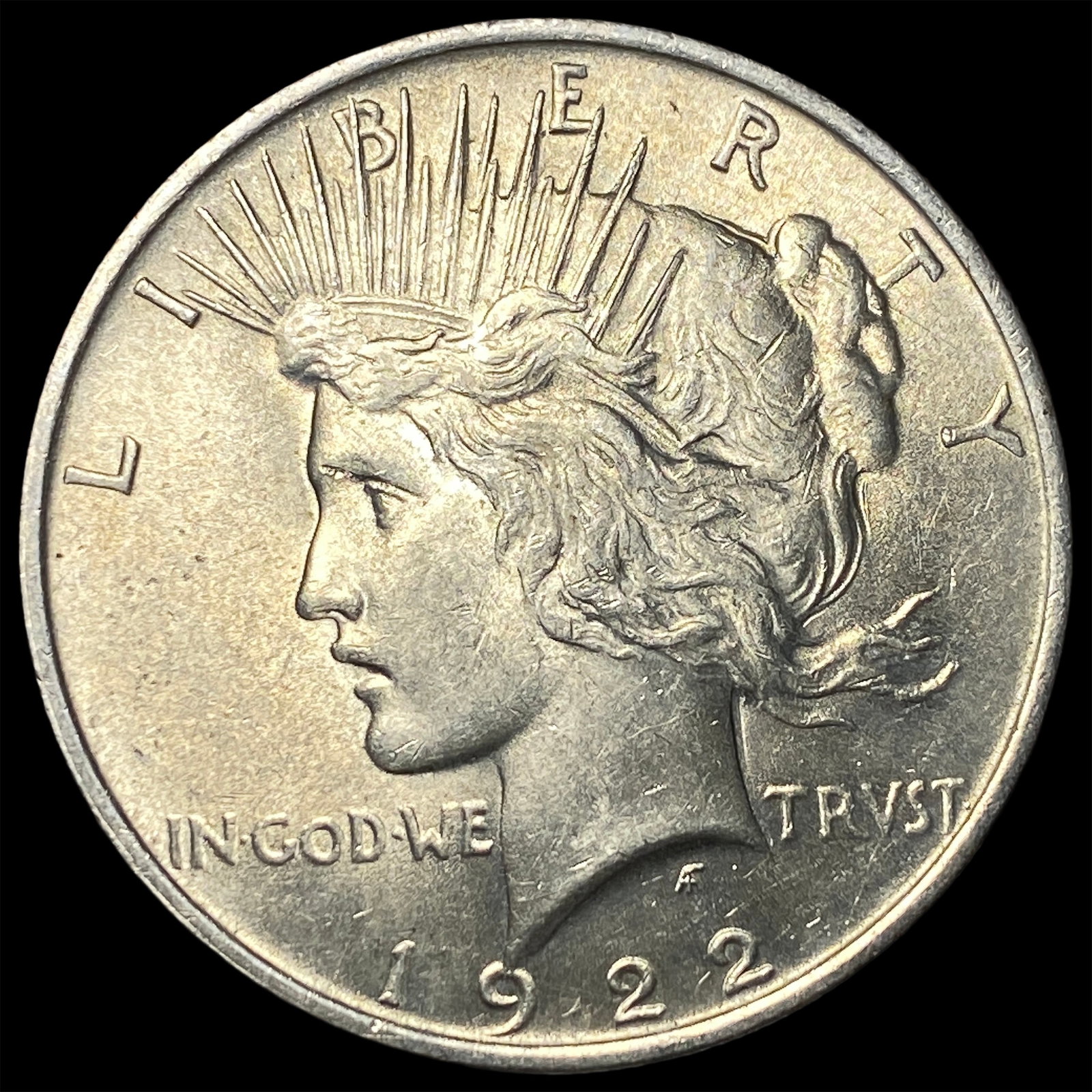 1922 Silver Peace Dollar UNCIRCULATED: 1922 Silver Peace Dollar UNCIRCULATED