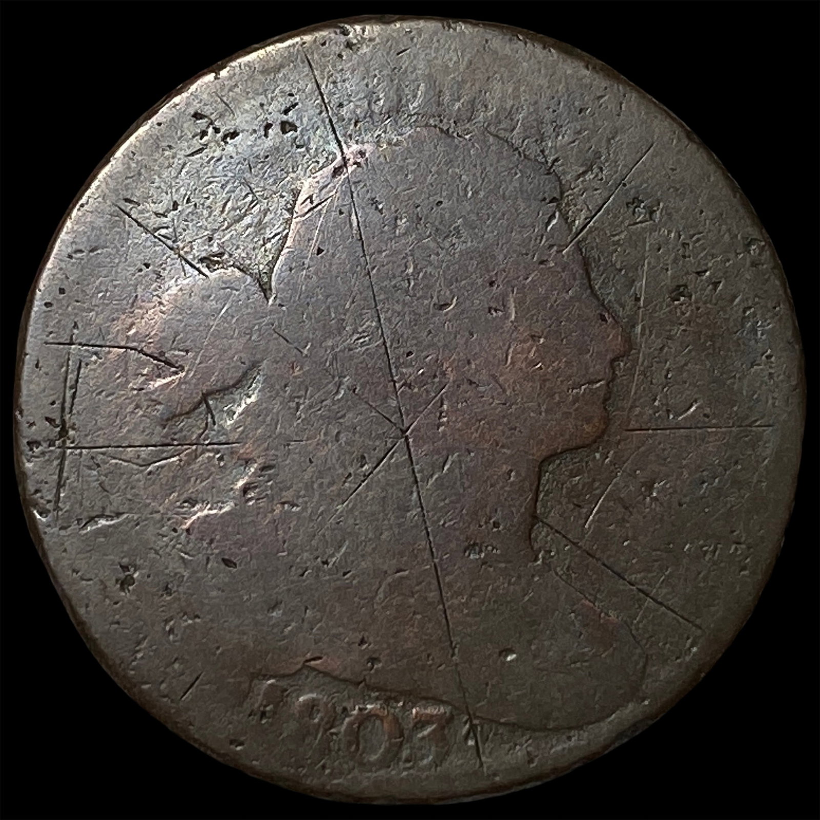1803 Draped Bust Large Cent NICELY CIRCULATED (1 of 2)