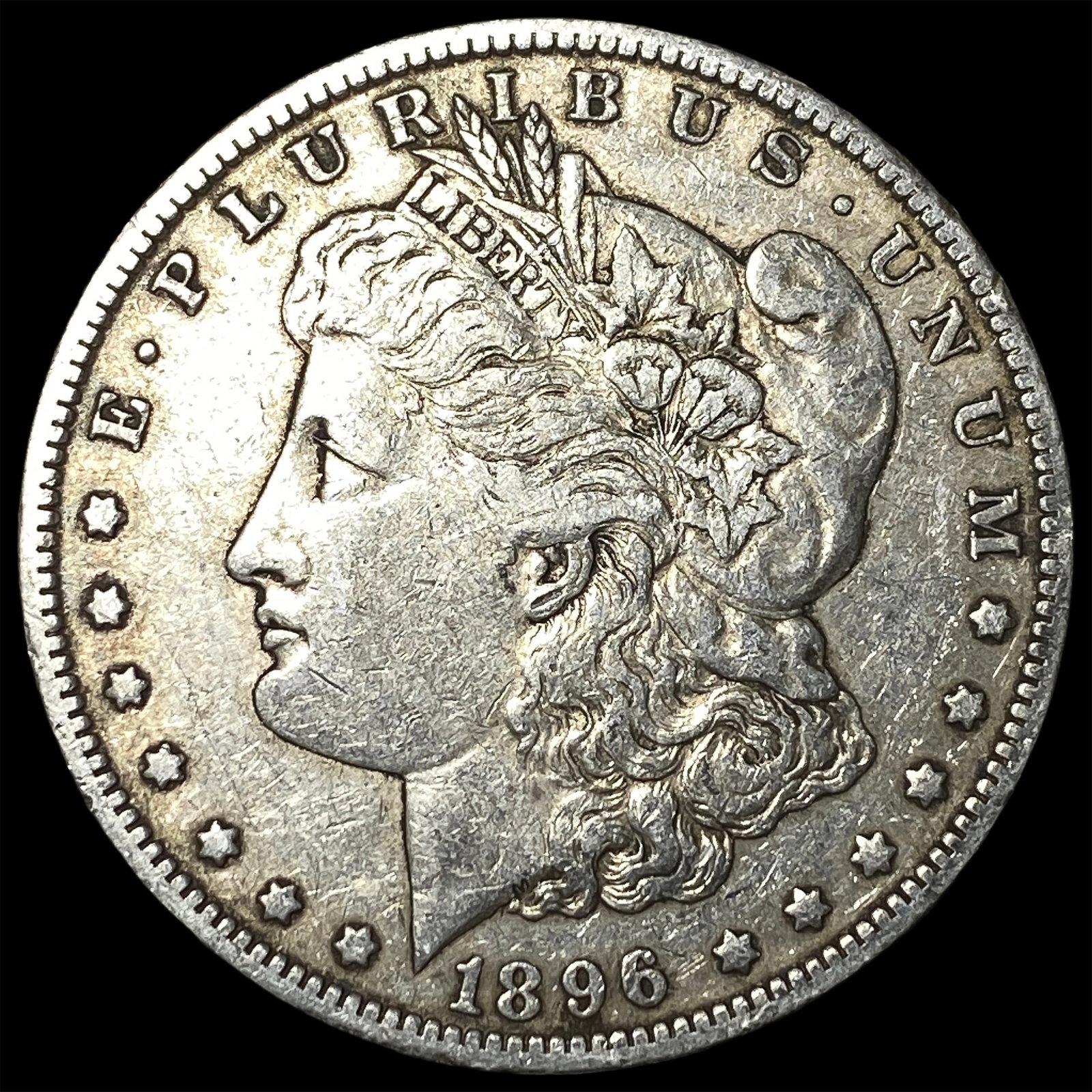 1896-O Silver Morgan Dollar LIGHTLY CIRCULATED: 1896-O Silver Morgan Dollar LIGHTLY CIRCULATED