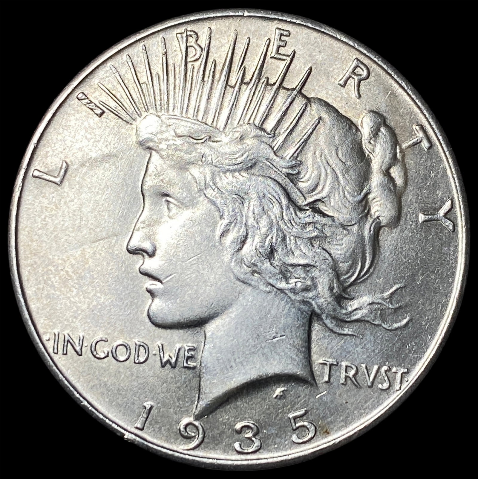 1935 Silver Peace Dollar UNCIRCULATED: 1935 Silver Peace Dollar UNCIRCULATED