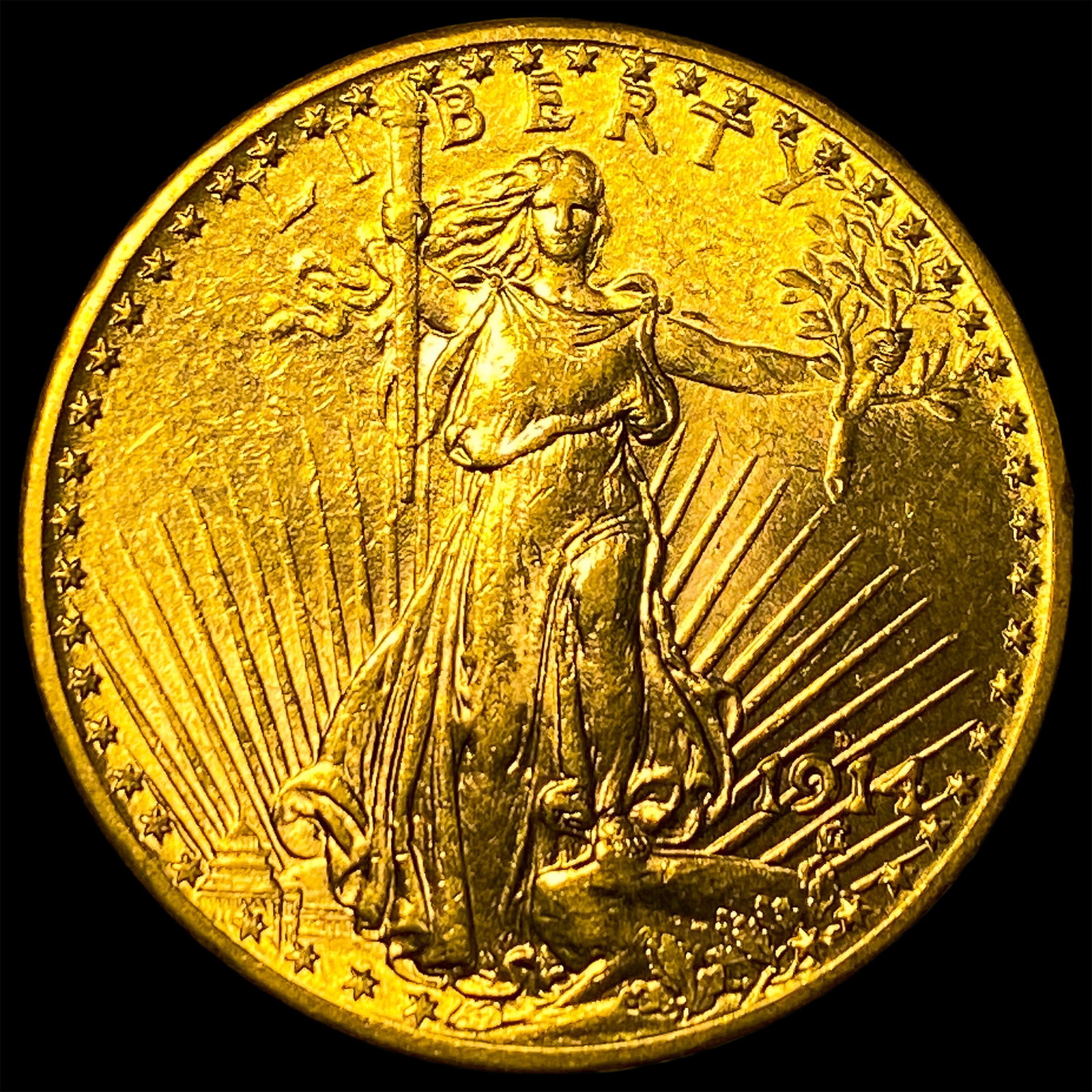 1911 Gold $20 Saint-Gaudens Double Eagle UNCIRCULATED: 1911 Gold $20 Saint-Gaudens Double Eagle UNCIRCULATED