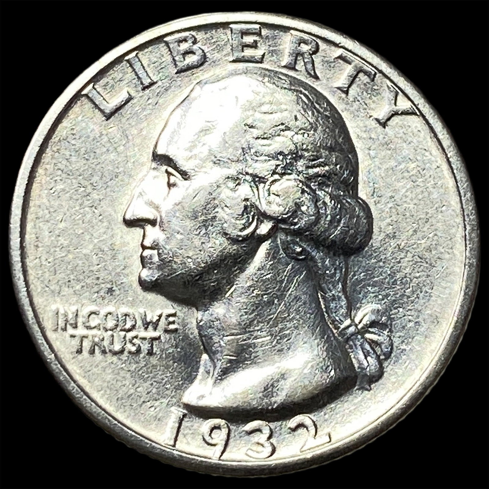 1932-S Silver Washington Quarter UNCIRCULATED: 1932-S Silver Washington Quarter UNCIRCULATED