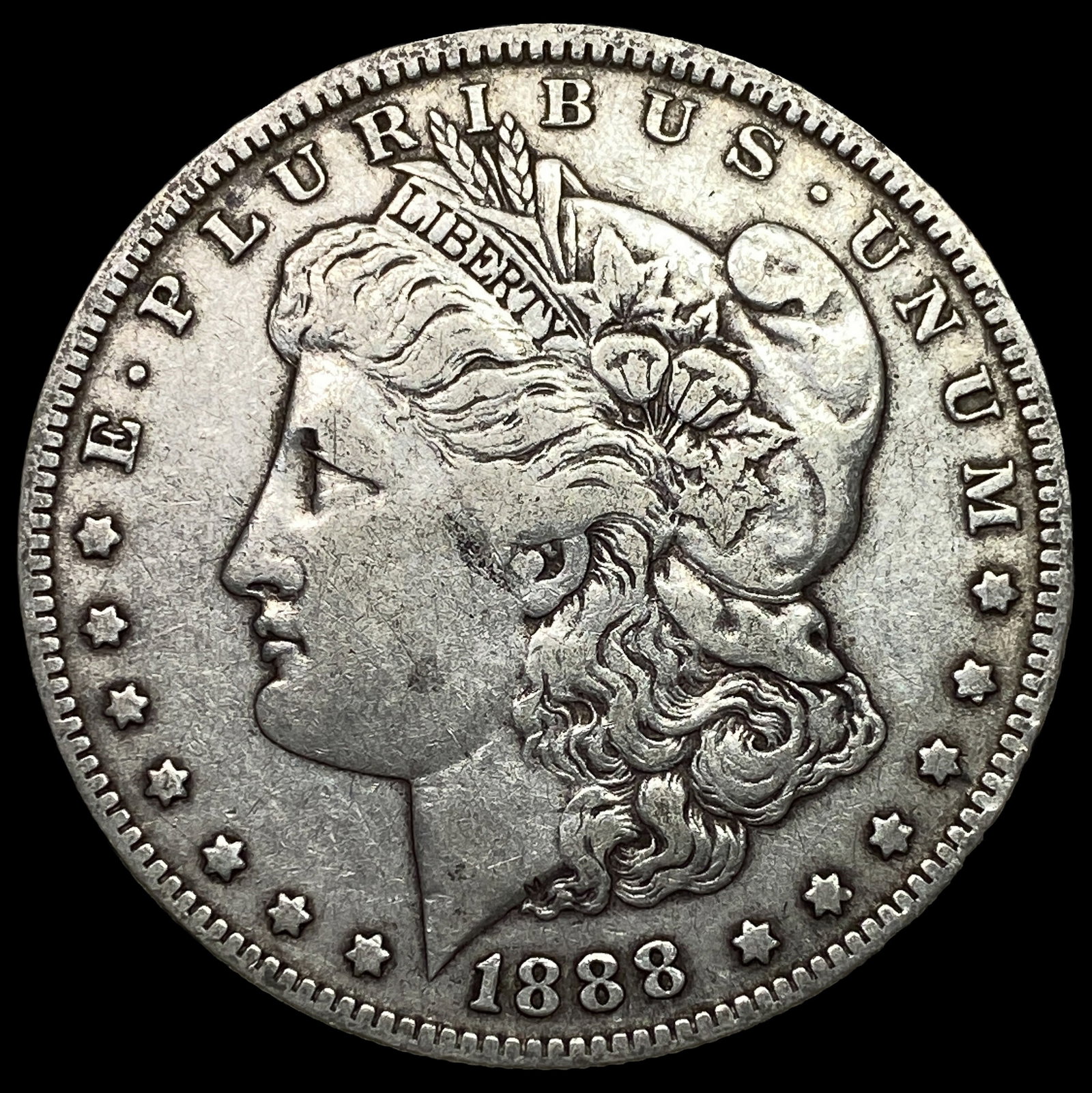 1888-O Silver Morgan Dollar NEARLY UNCIRCULATED: 1888-O Silver Morgan Dollar NEARLY UNCIRCULATED