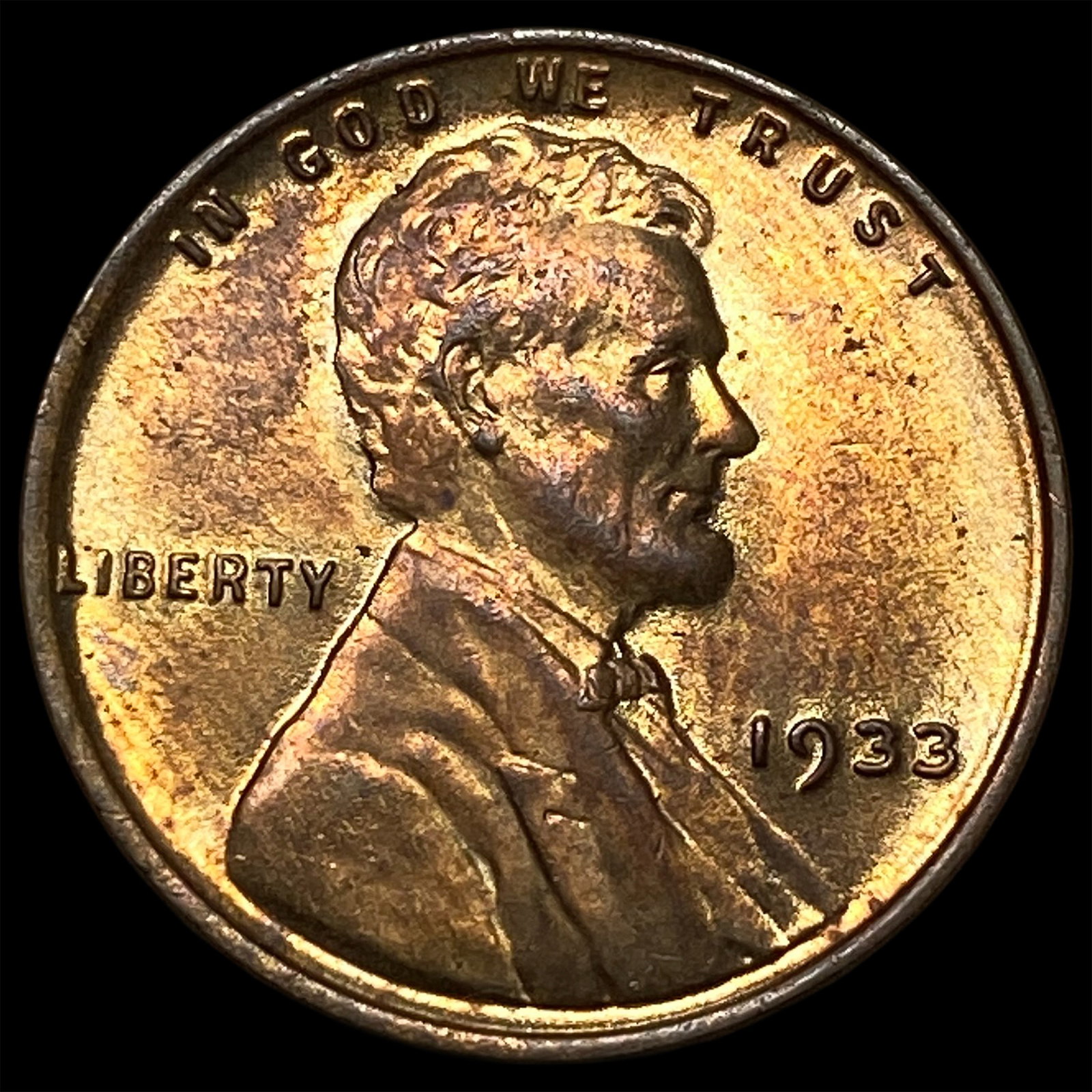 1933 Lincoln Wheat Cent CHOICE BU (1 of 2)