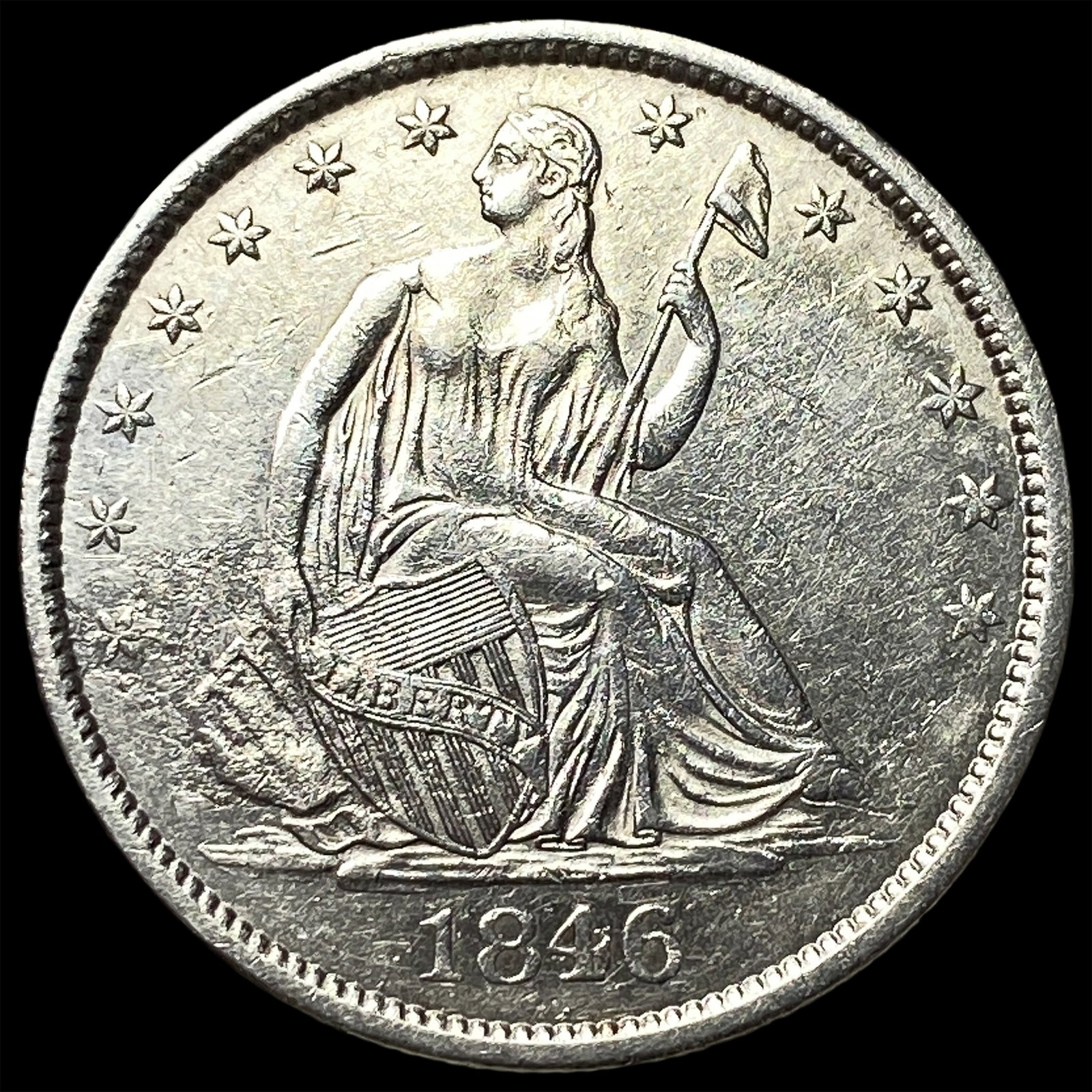 1846-O Silver Half Dollar UNCIRCULATED (1 of 2)