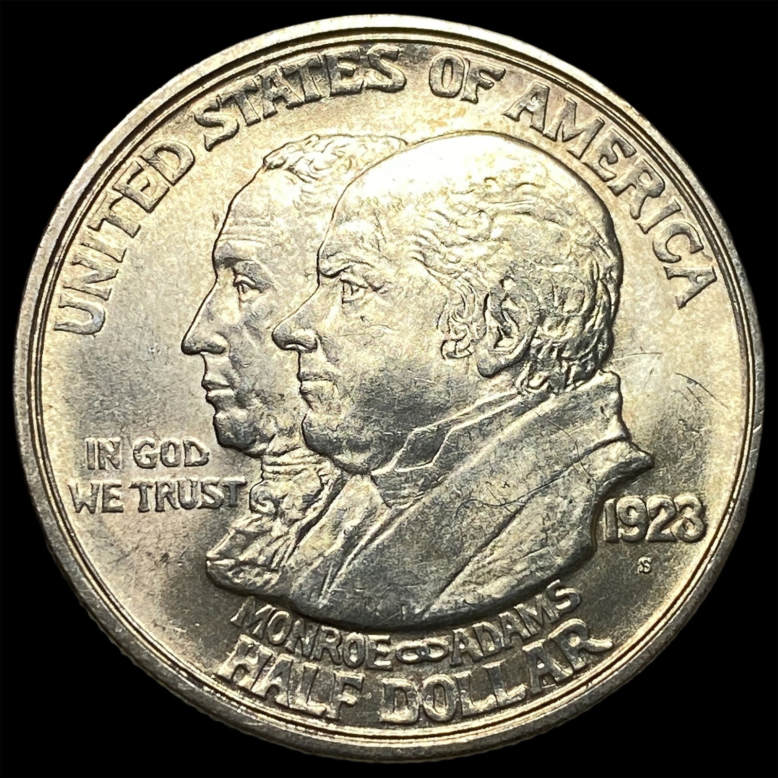 1923-S Silver Monroe Doctrine Centennial Half Dollar UNCIRCULATED (1 of 2)