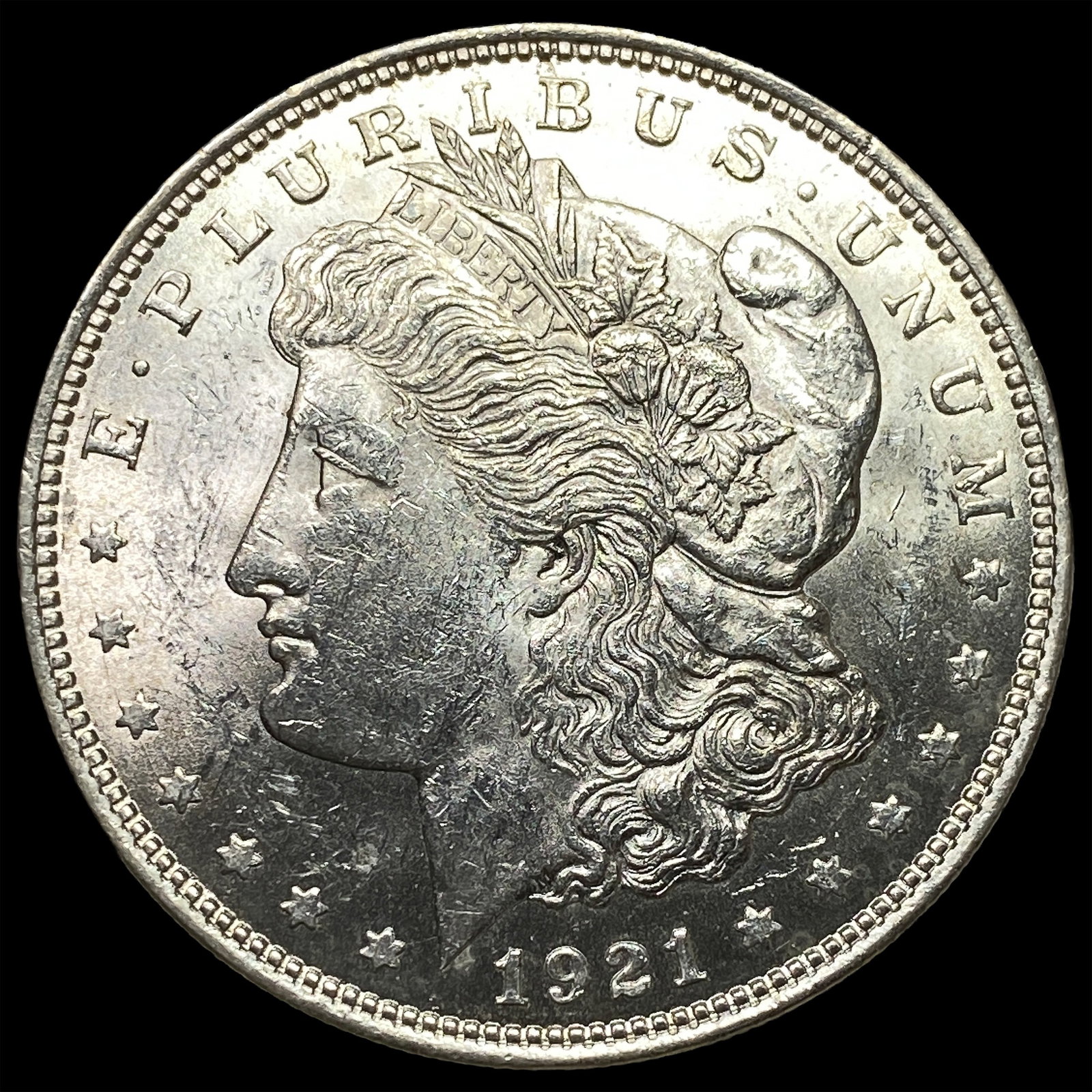 1921 Silver Morgan Dollar UNCIRCULATED: 1921 Silver Morgan Dollar UNCIRCULATED