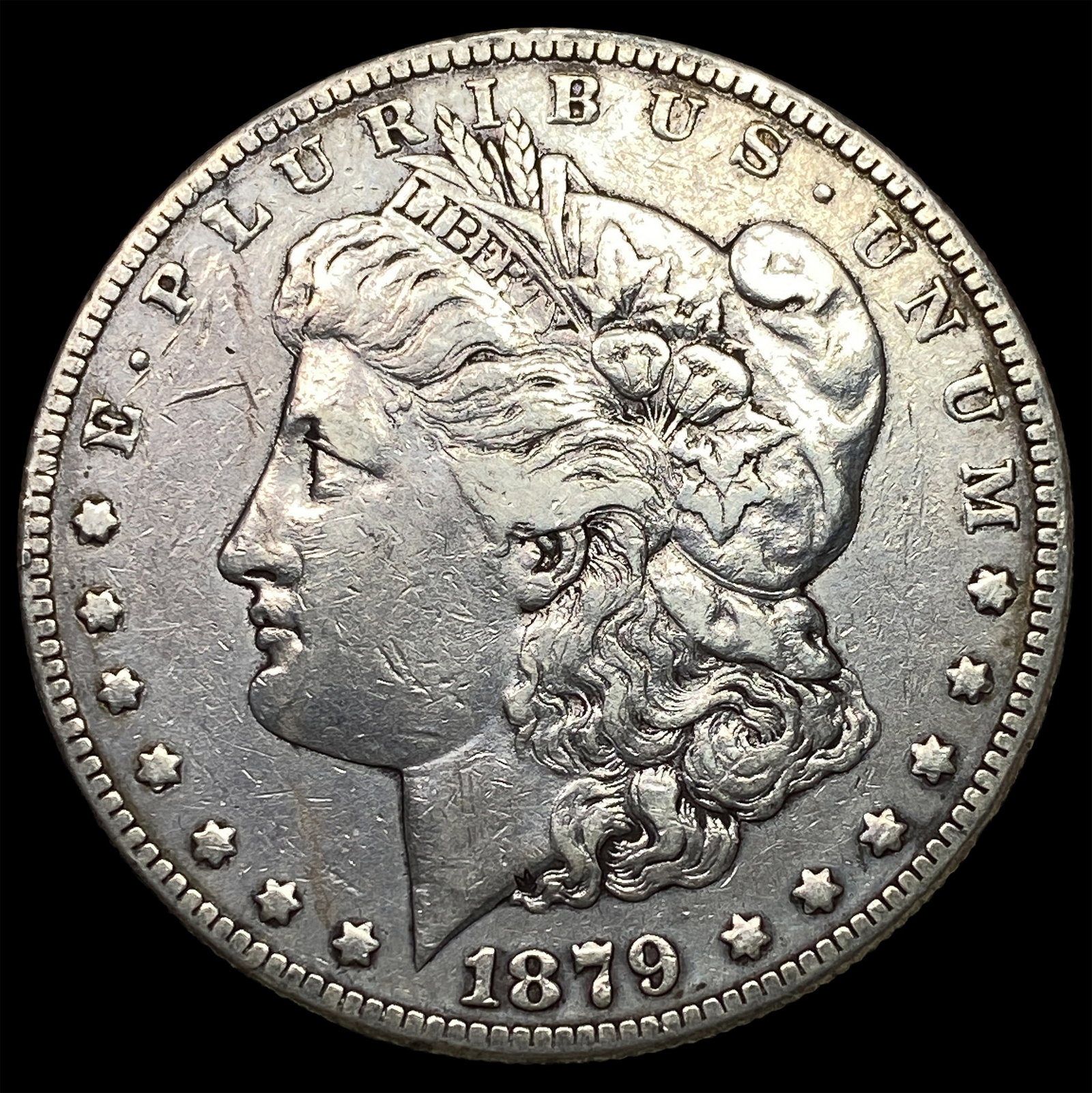 1879-S Rev 78 Silver Morgan Dollar LIGHTLY CIRCULATED: 1879-S Rev 78 Silver Morgan Dollar LIGHTLY CIRCULATED