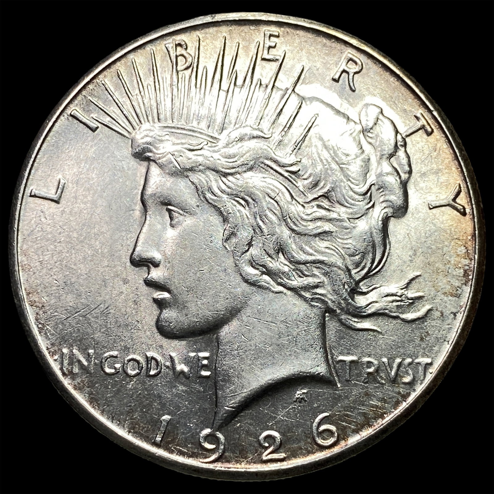 1926-S Silver Peace Dollar CLOSELY UNCIRCULATED: 1926-S Silver Peace Dollar CLOSELY UNCIRCULATED