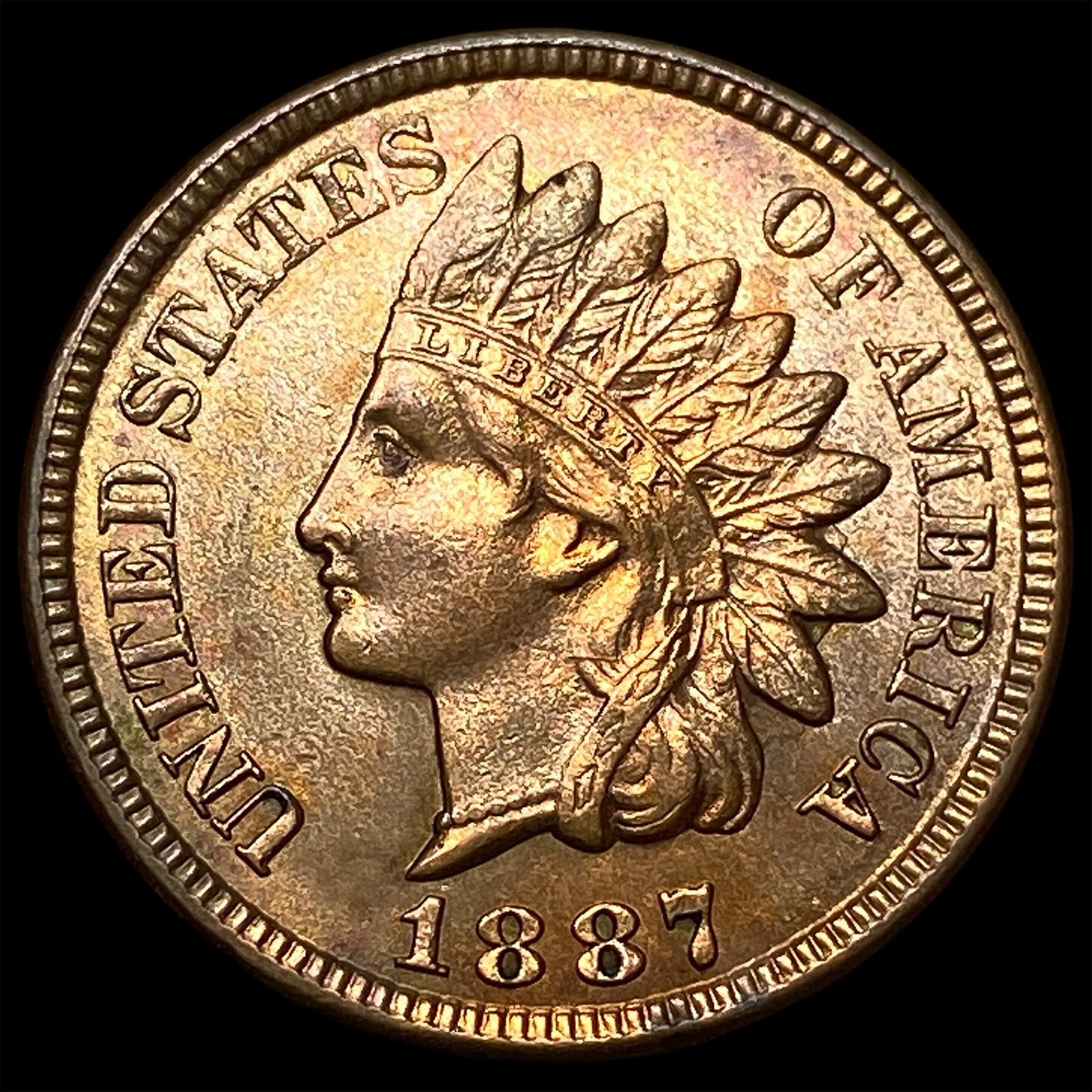 1887 Indian Head Cent UNCIRCULATED: 1887 Indian Head Cent UNCIRCULATED