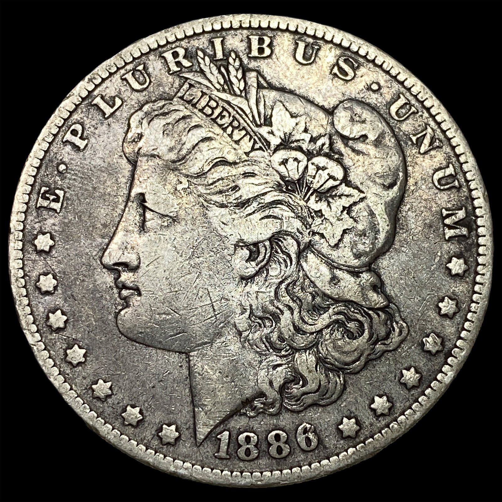1886-O Silver Morgan Dollar NEARLY UNCIRCULATED: 1886-O Silver Morgan Dollar NEARLY UNCIRCULATED