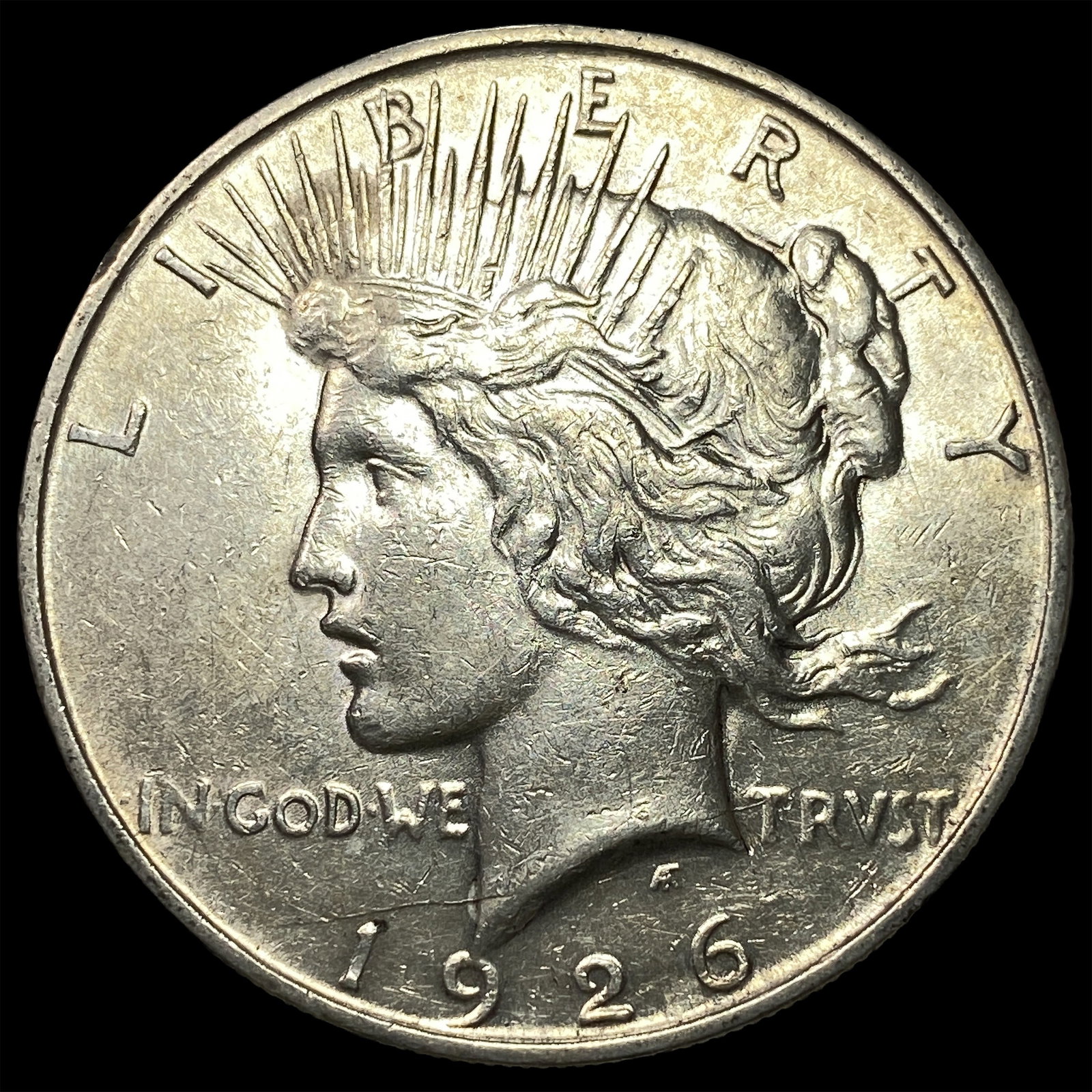 1926 Peace Silver Dollar CLOSELY UNCIRCULATED: 1926 Peace Silver Dollar CLOSELY UNCIRCULATED