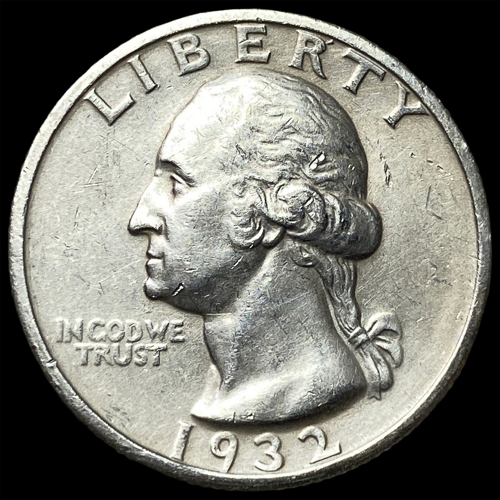 1932-D Silver Washington Quarter UNCIRCULATED: 1932-D Silver Washington Quarter UNCIRCULATED