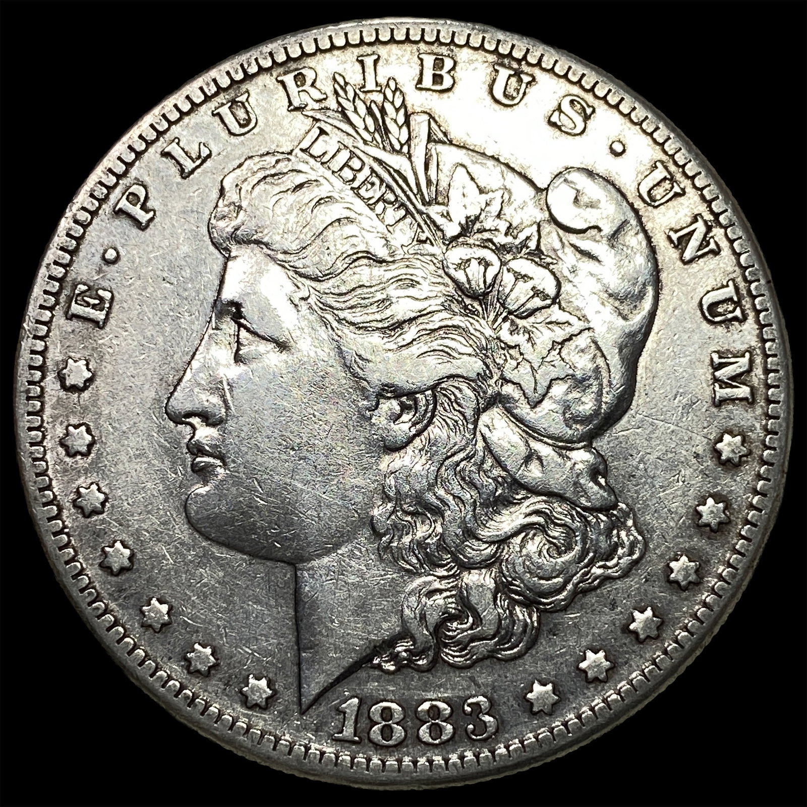 1883-S Silver Morgan Dollar CLOSELY UNCIRCULATED: 1883-S Silver Morgan Dollar CLOSELY UNCIRCULATED
