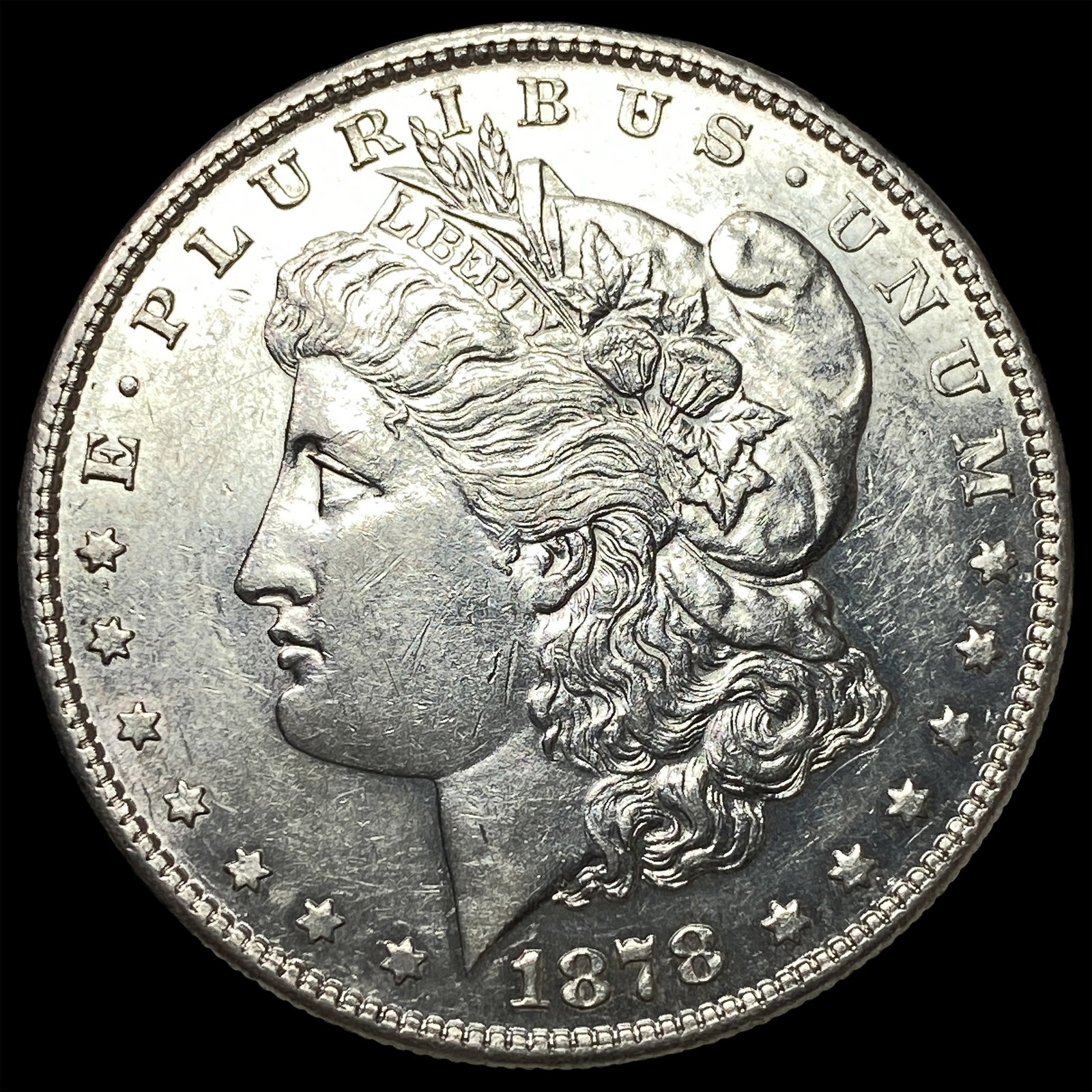 1878-S Silver Morgan Dollar UNCIRCULATED: 1878-S Silver Morgan Dollar UNCIRCULATED