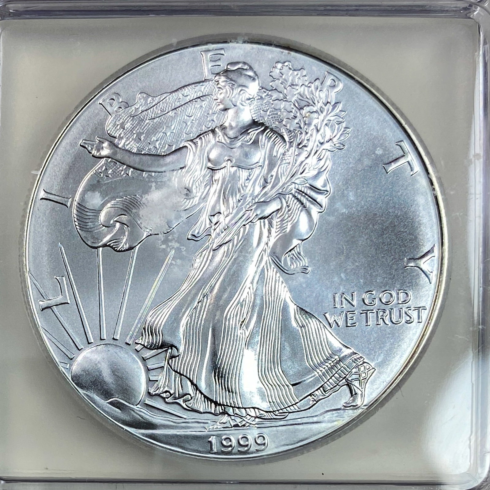 1999 Silver Eagle ICG MS69+ - 3