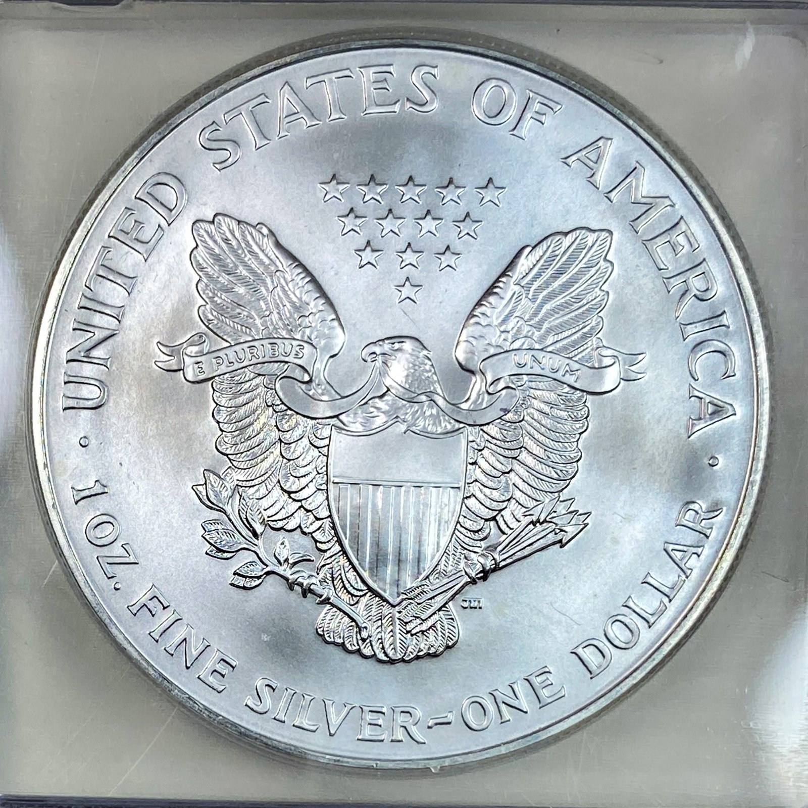 1999 Silver Eagle ICG MS69+ - 4
