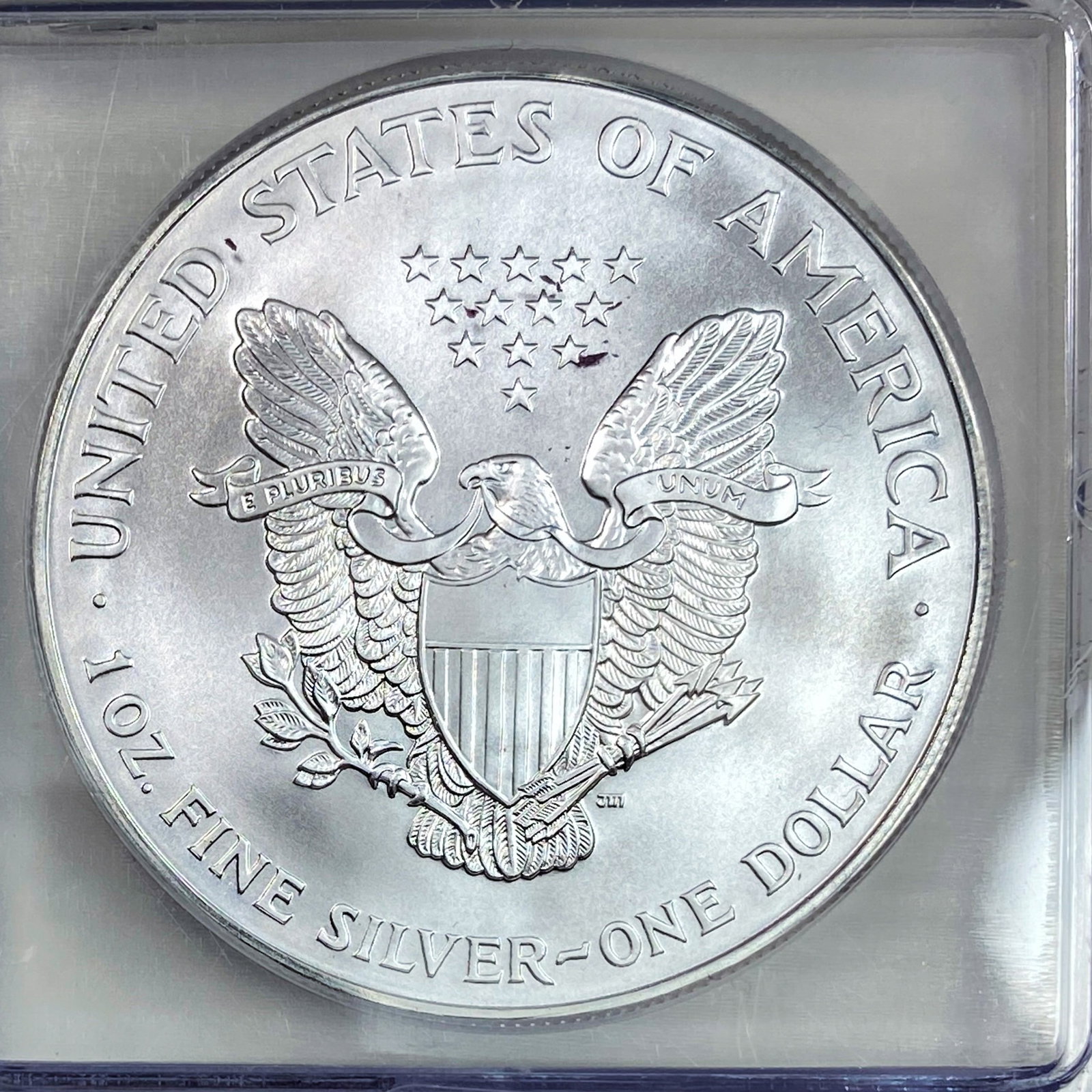 1999 Silver Eagle ICG MS70 - 4