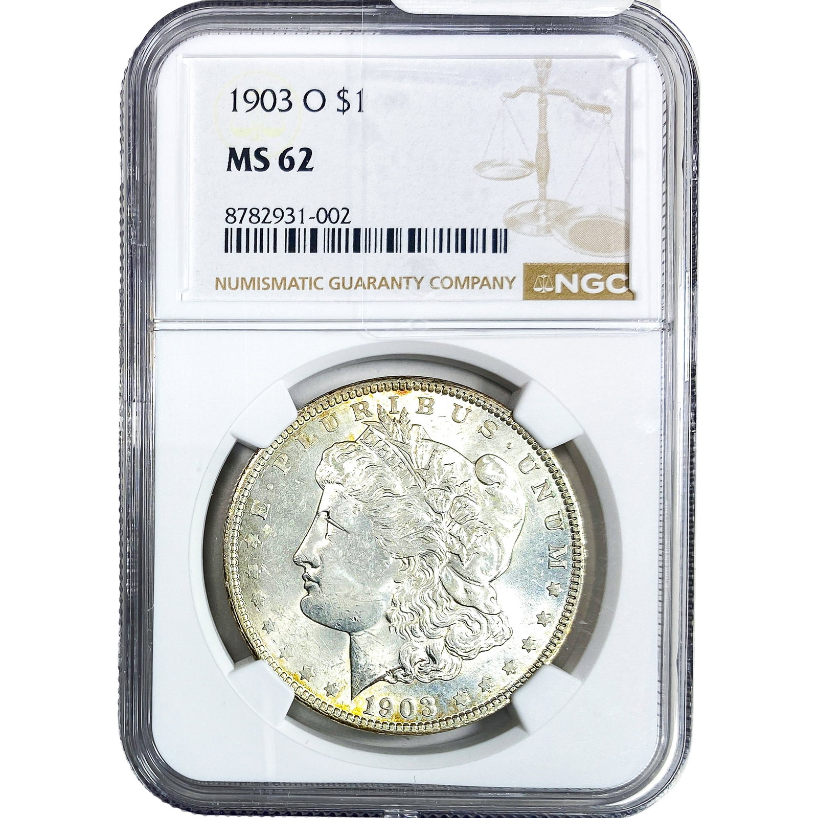 1903-O Morgan Silver Dollar NGC MS62 (1 of 4)