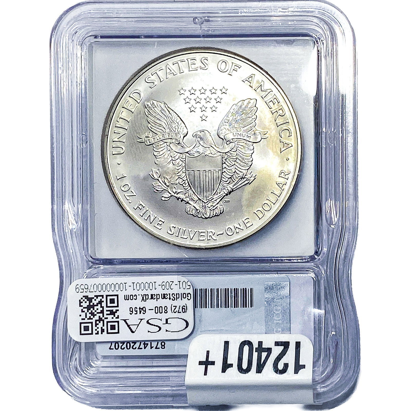 1999 Silver Eagle ICG MS69+ - 2