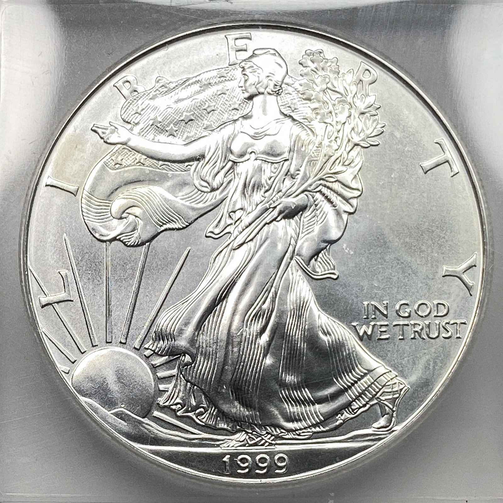 1999 Silver Eagle ICG MS69+ - 3