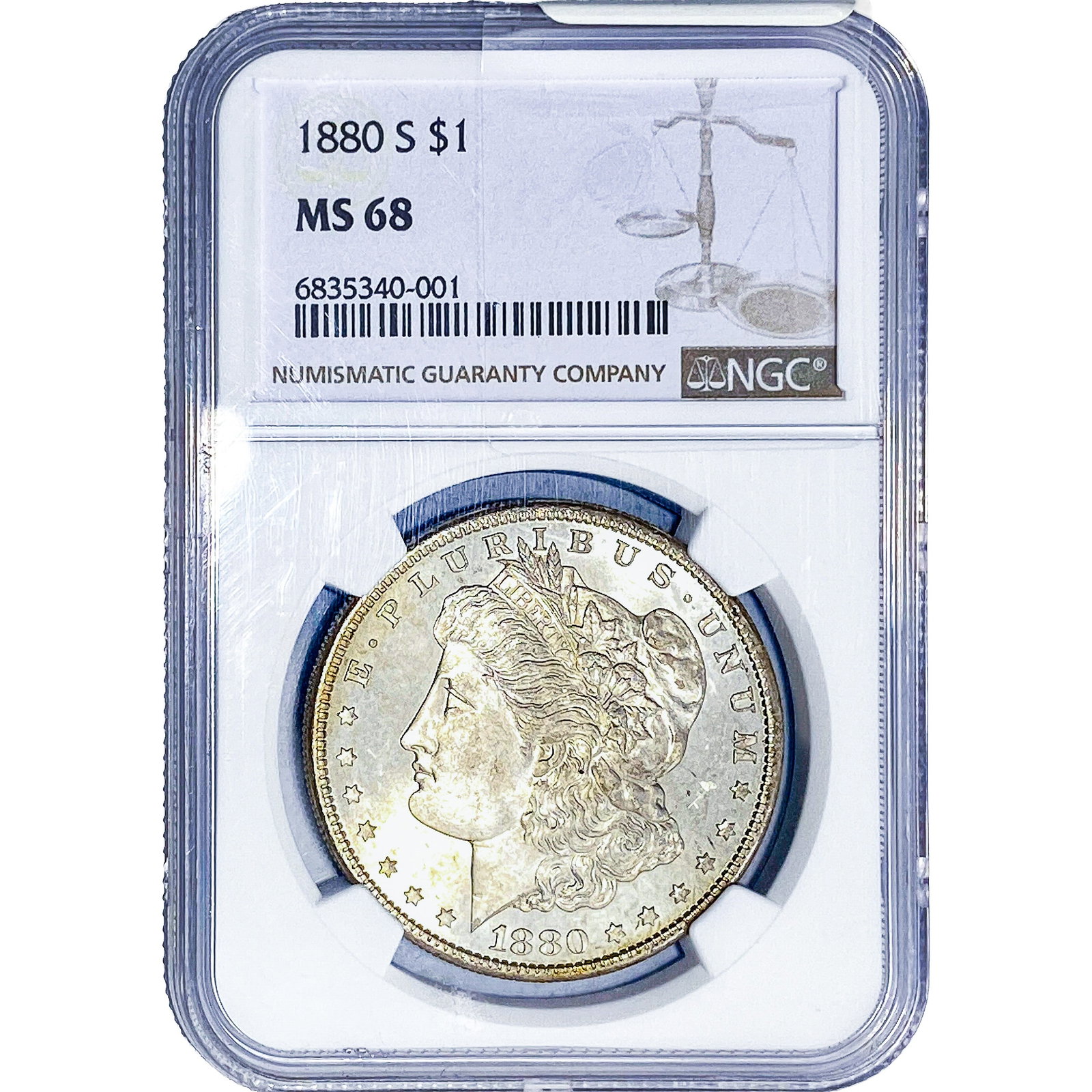 1880-S Morgan Silver Dollar NGC MS68 (1 of 4)
