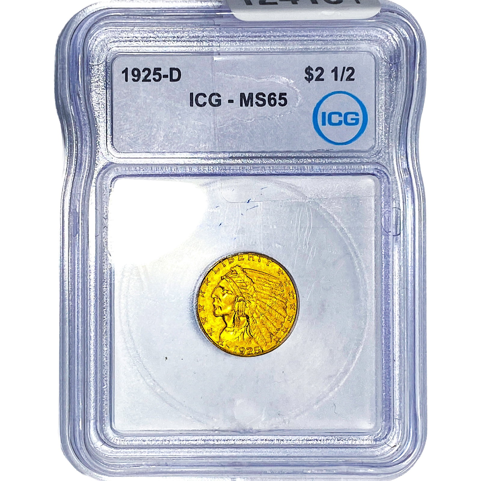 1925-D $2.50 Gold Quarter Eagle ICG MS65 (1 of 4)