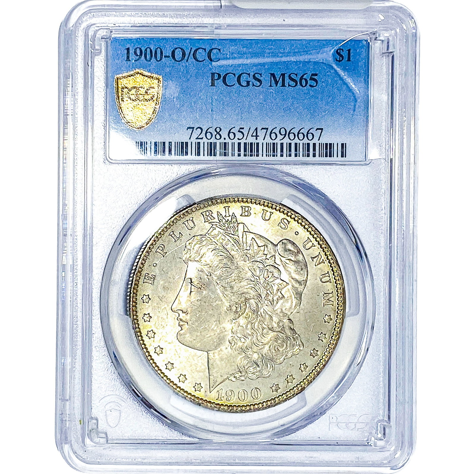 1900-O/CC Morgan Silver Dollar PCGS MS65 (1 of 4)